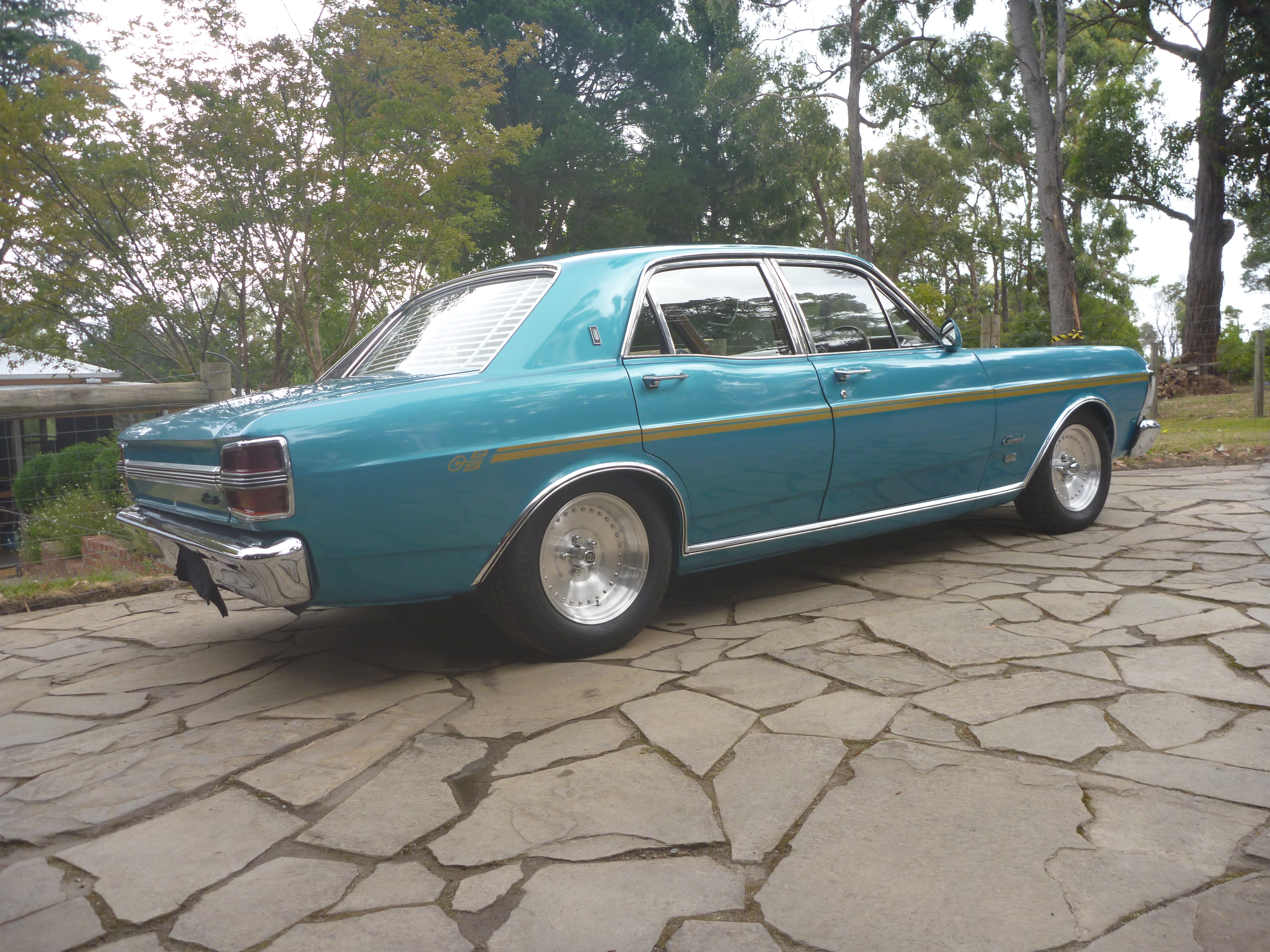 1970 FORD FAIRMONT XY 3 SP AUTOMATIC 4D SEDAN 
