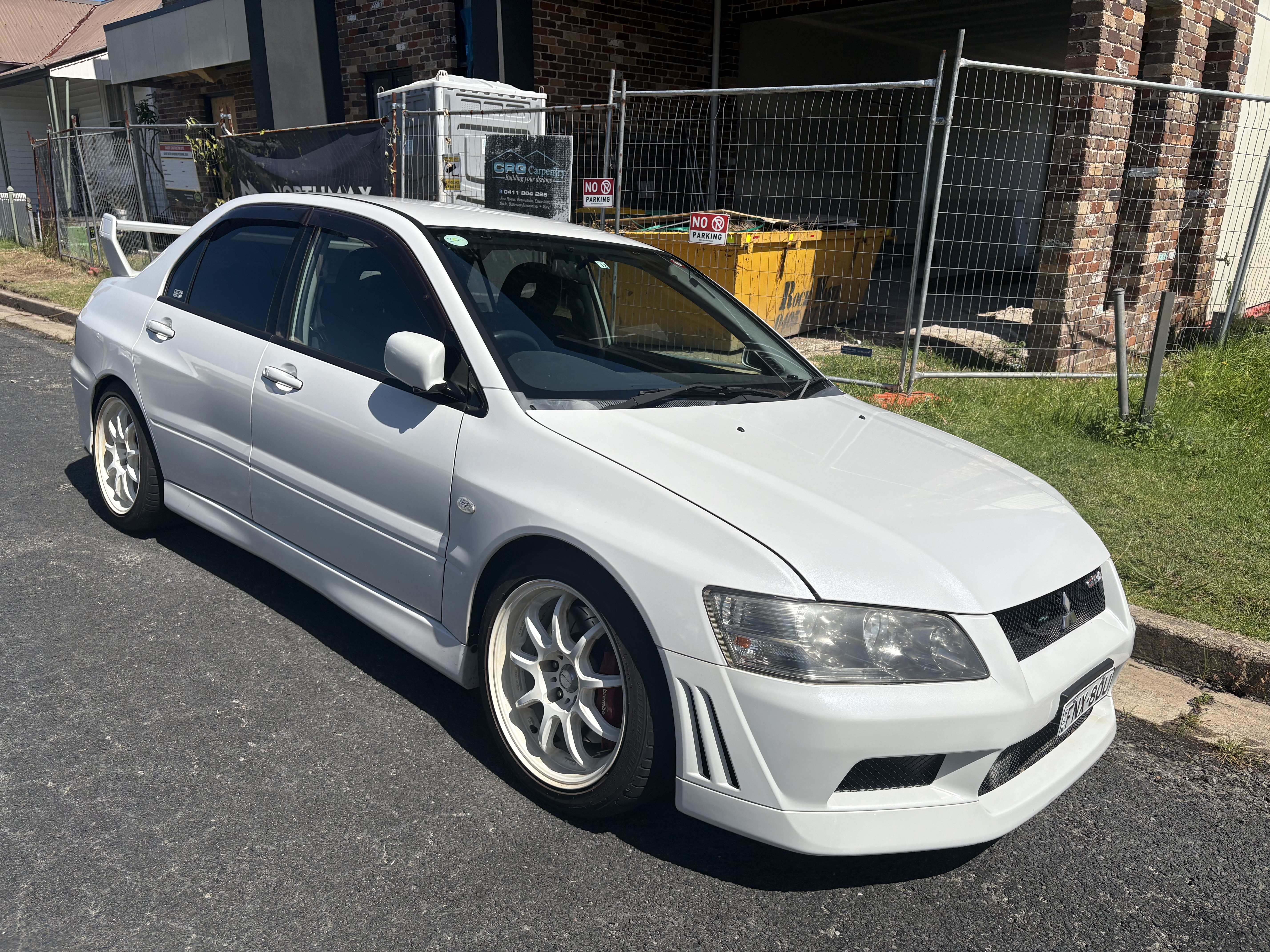 2002 MITSUBISHI LANCER CT EVOLUTION 7 GTA AUTOMATIC SEDAN 