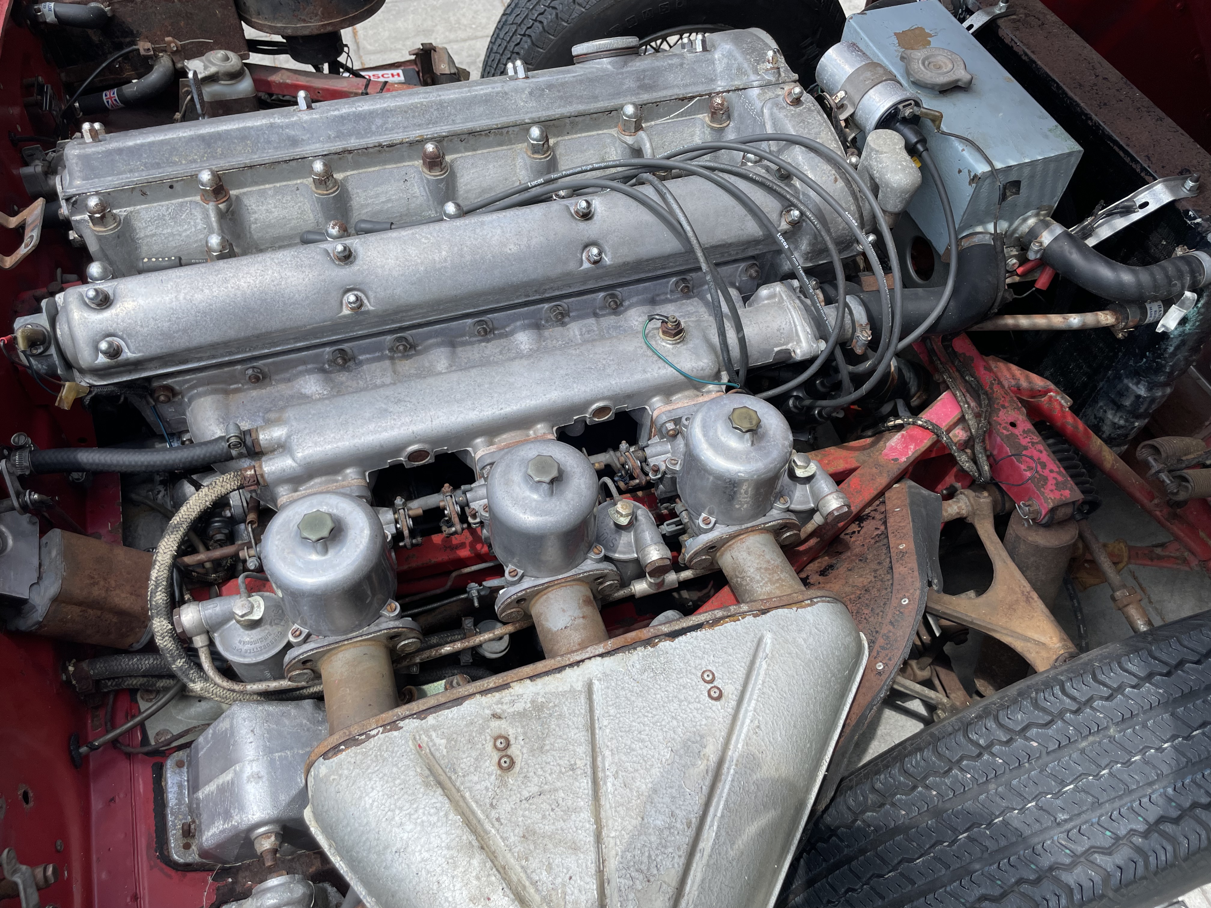 1967 JAGUAR E TYPE SERIES 1 4.2 4 SP MANUAL 2D ROADSTER