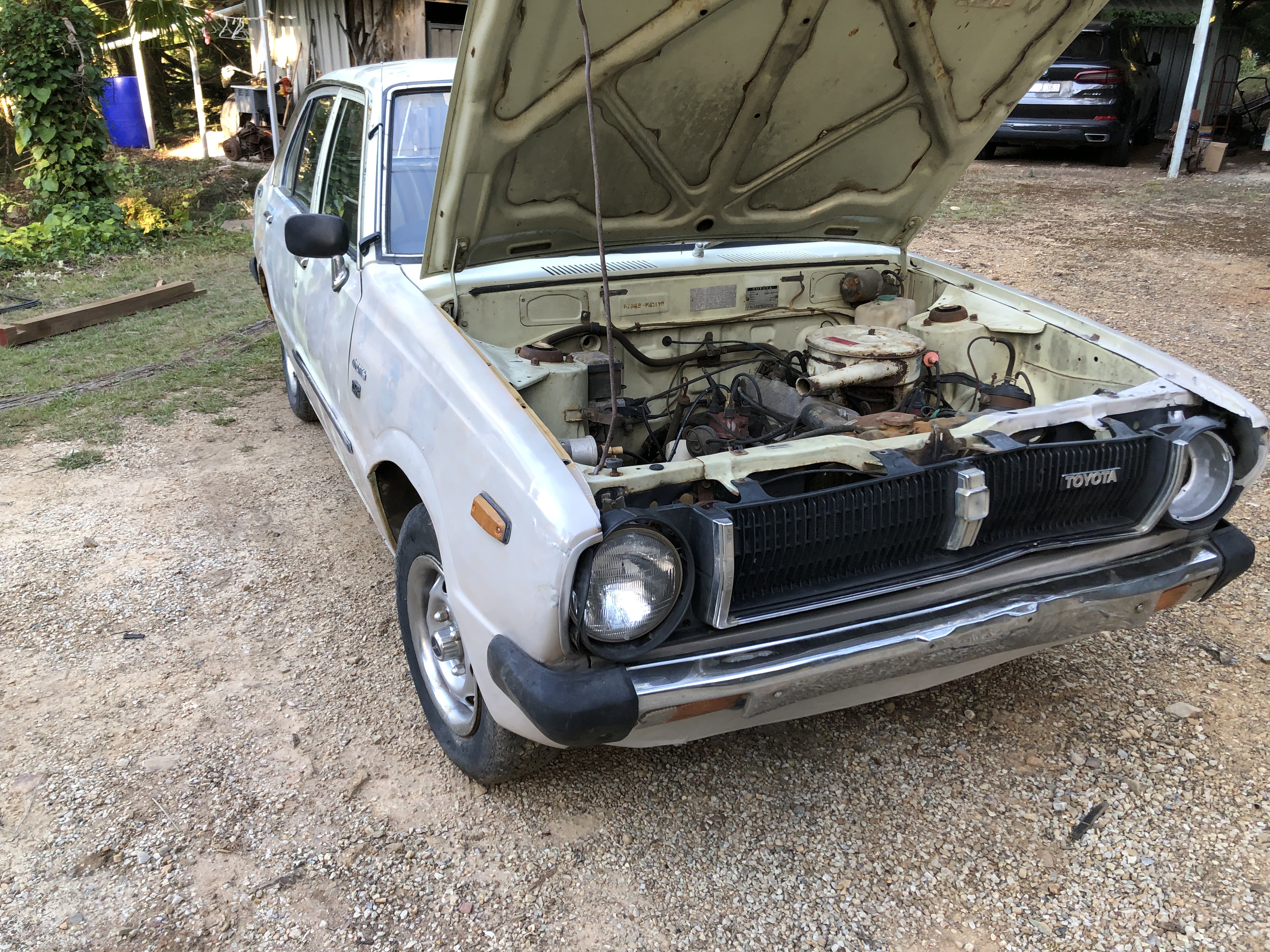 1978 TOYOTA COROLLA KE55 CS 3 SP AUTOMATIC 2D HARDTOP