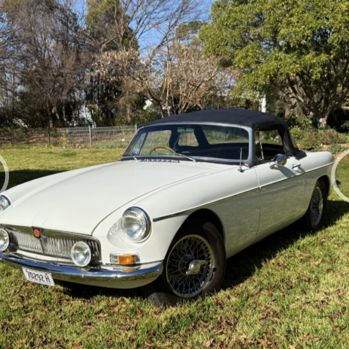 1967 MG MGB MKI 4 SPD MANUAL 2D CONVERTIBLE