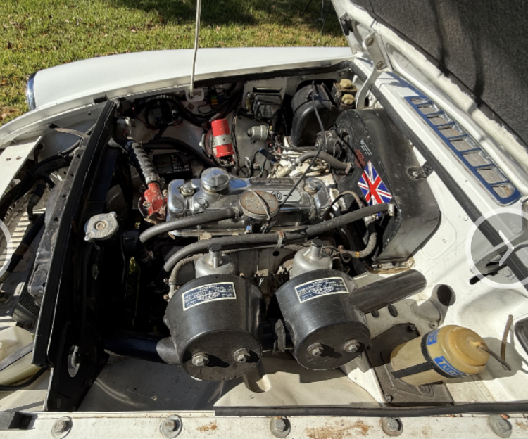 1967 MG MGB MKI 4 SPD MANUAL 2D CONVERTIBLE