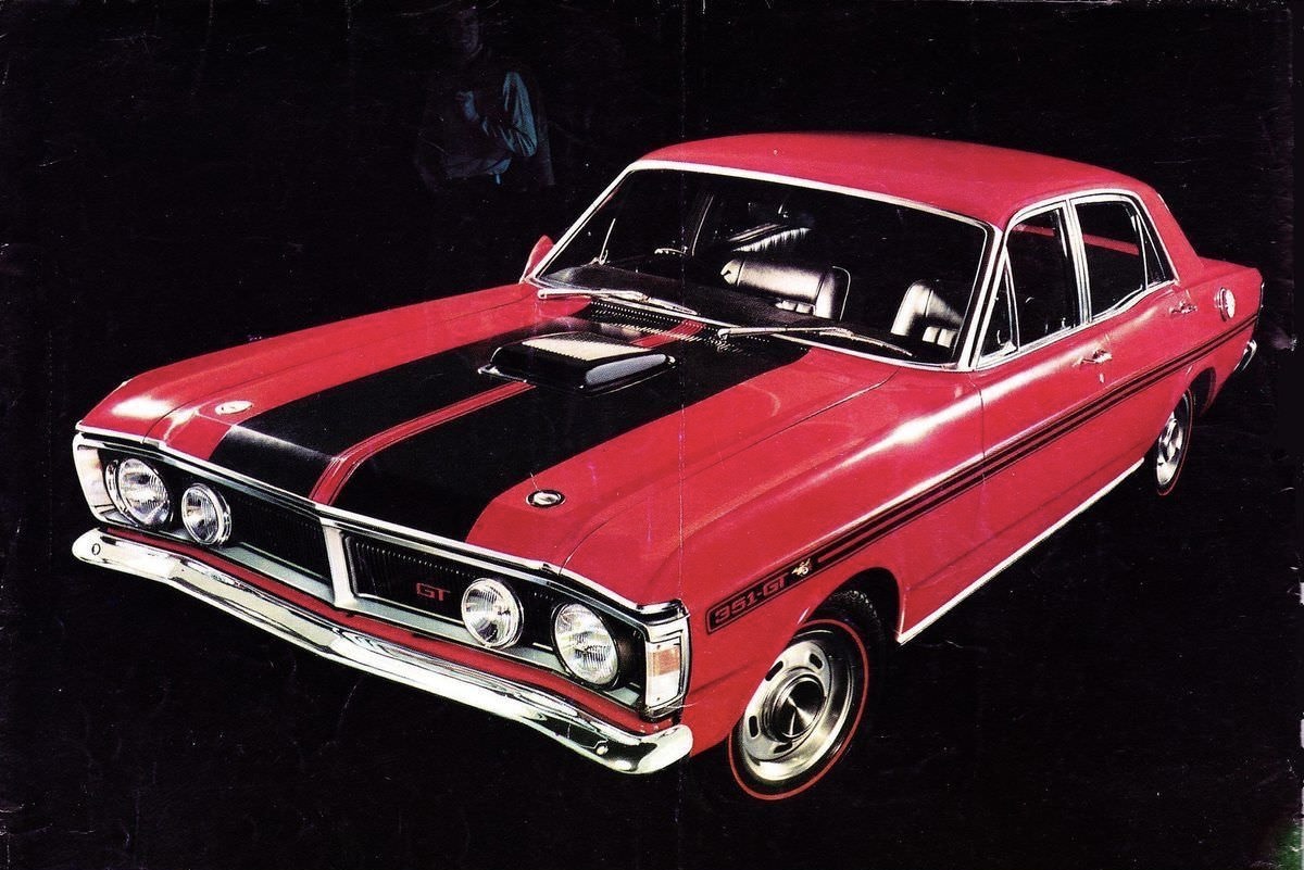 1971 FORD FALCON XY GT SEDAN
