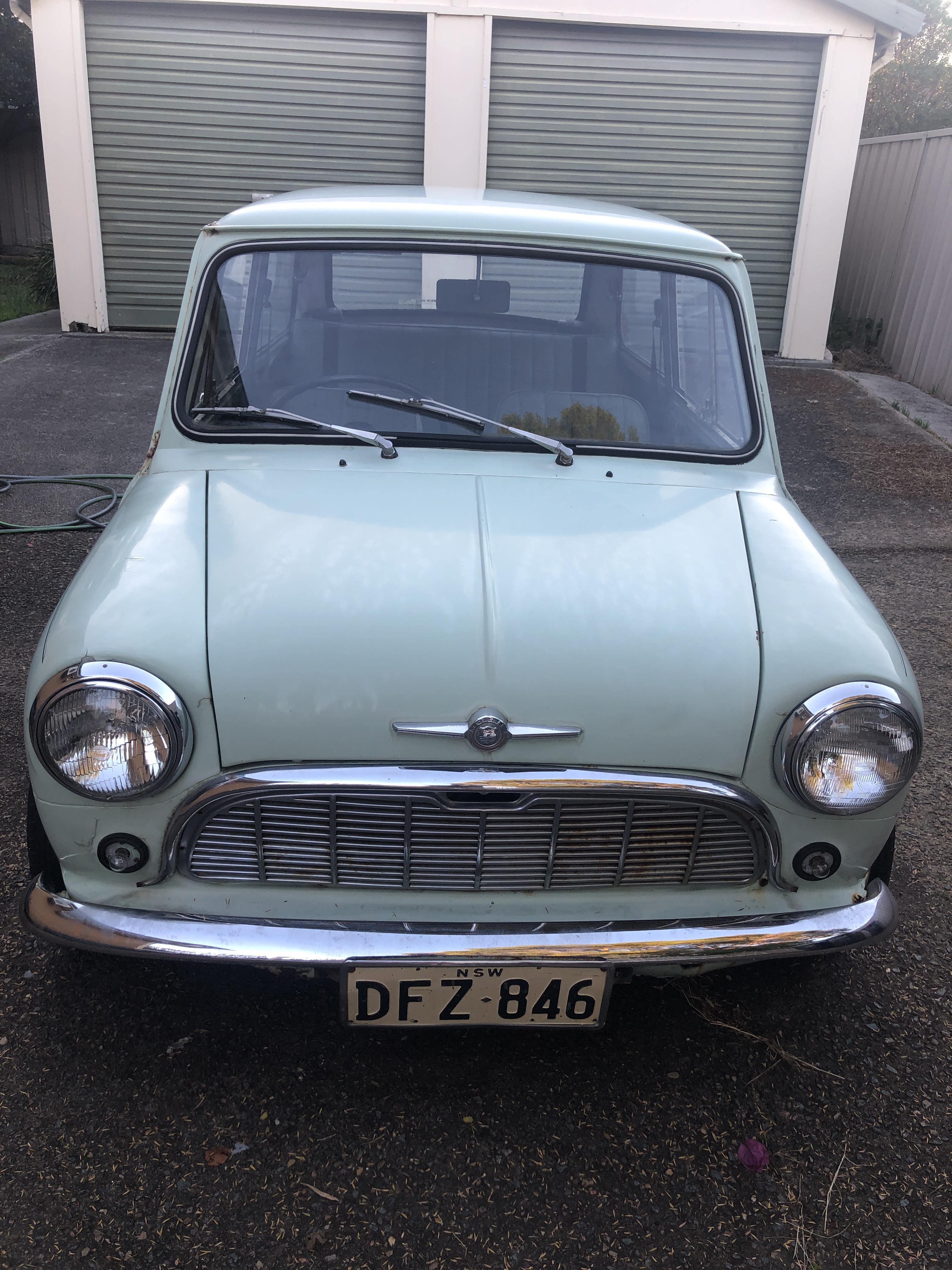 1963 MORRIS 850 4 SP MANUAL 2D SEDAN 