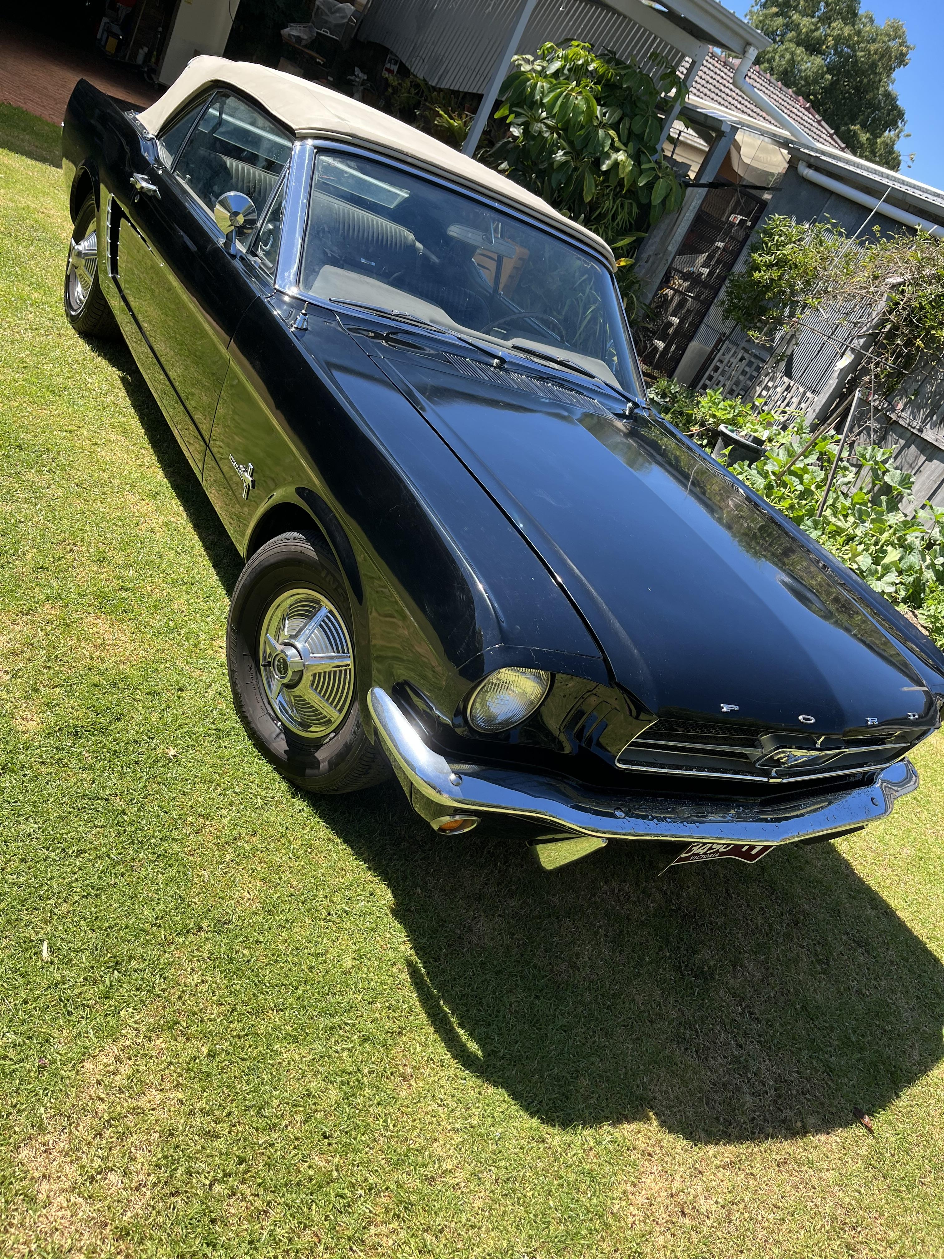 1965 FORD MUSTANG AUTOMATIC 2D CONVERTIBLE