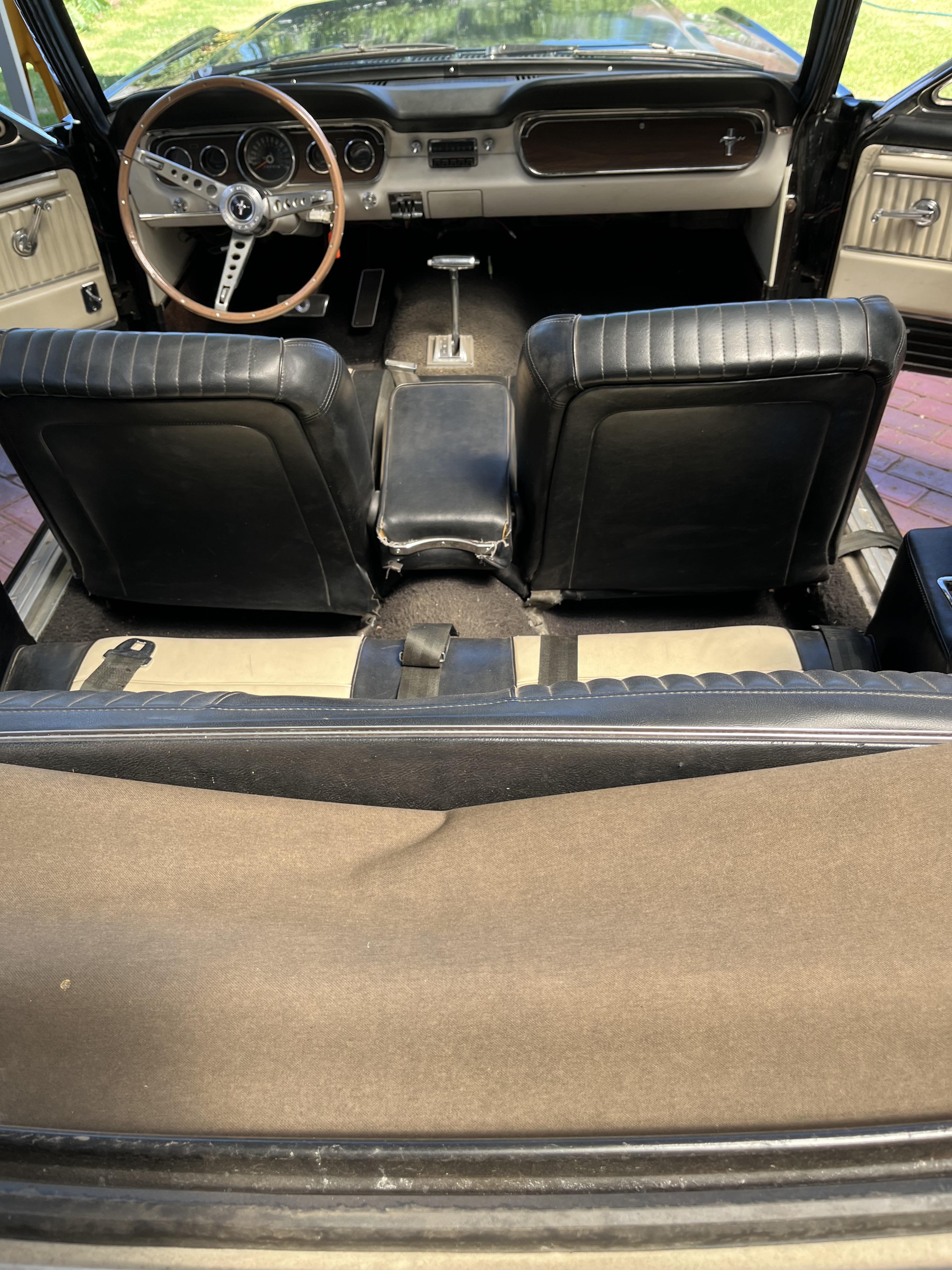 1965 FORD MUSTANG AUTOMATIC 2D CONVERTIBLE