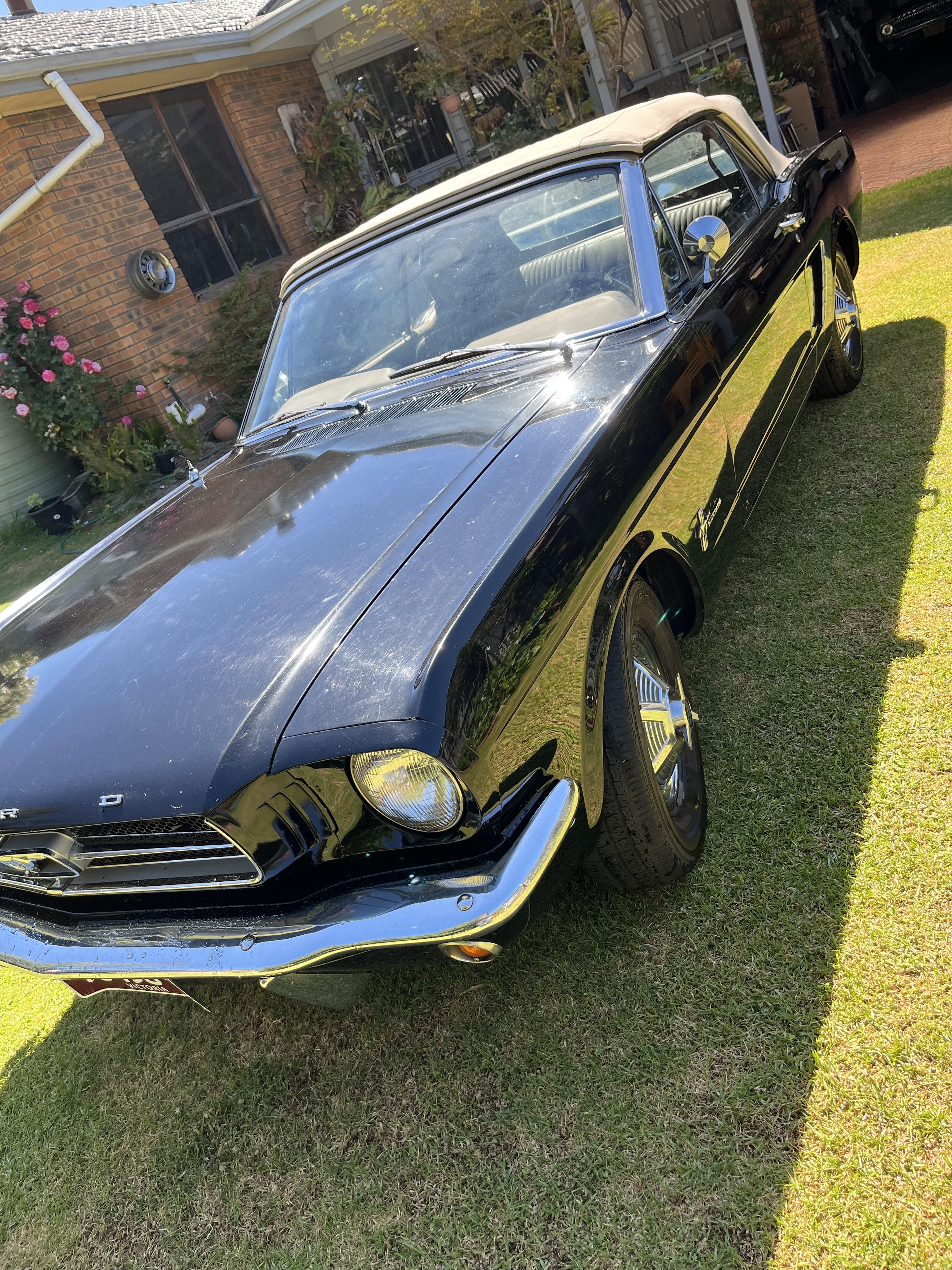 1965 FORD MUSTANG AUTOMATIC 2D CONVERTIBLE