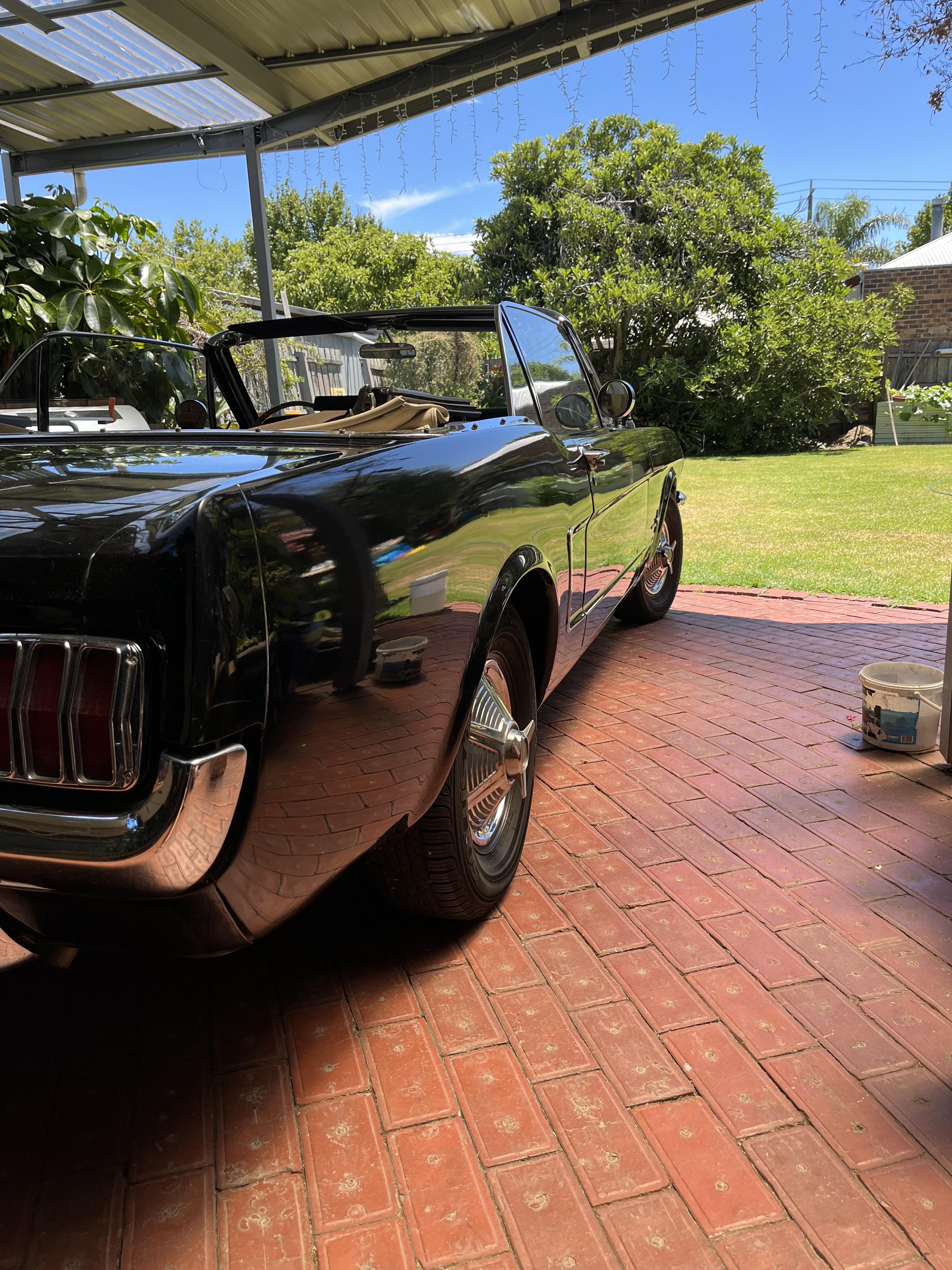 1965 FORD MUSTANG AUTOMATIC 2D CONVERTIBLE