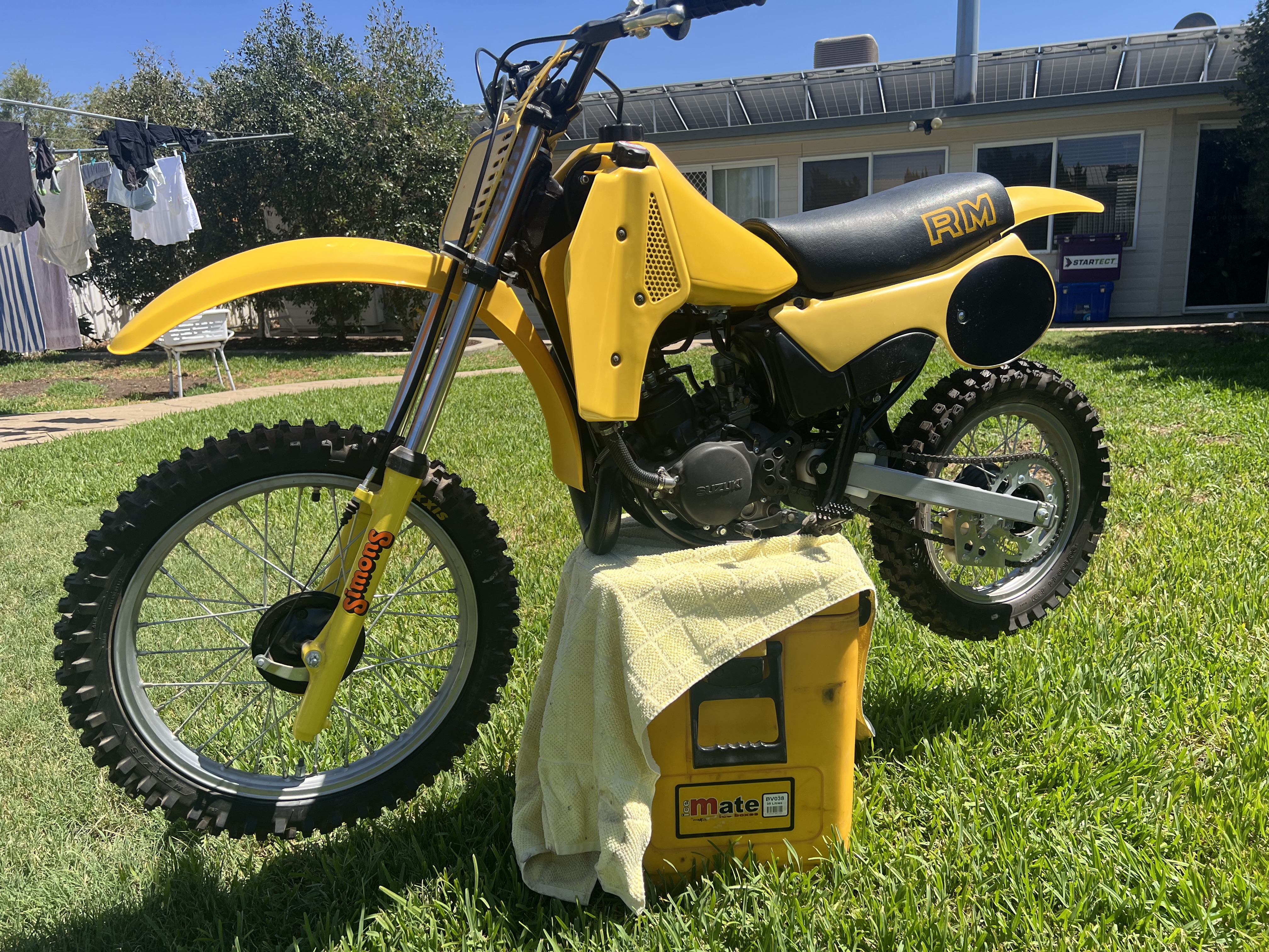 1983 SUZUKI RM80 MOTOCROSS