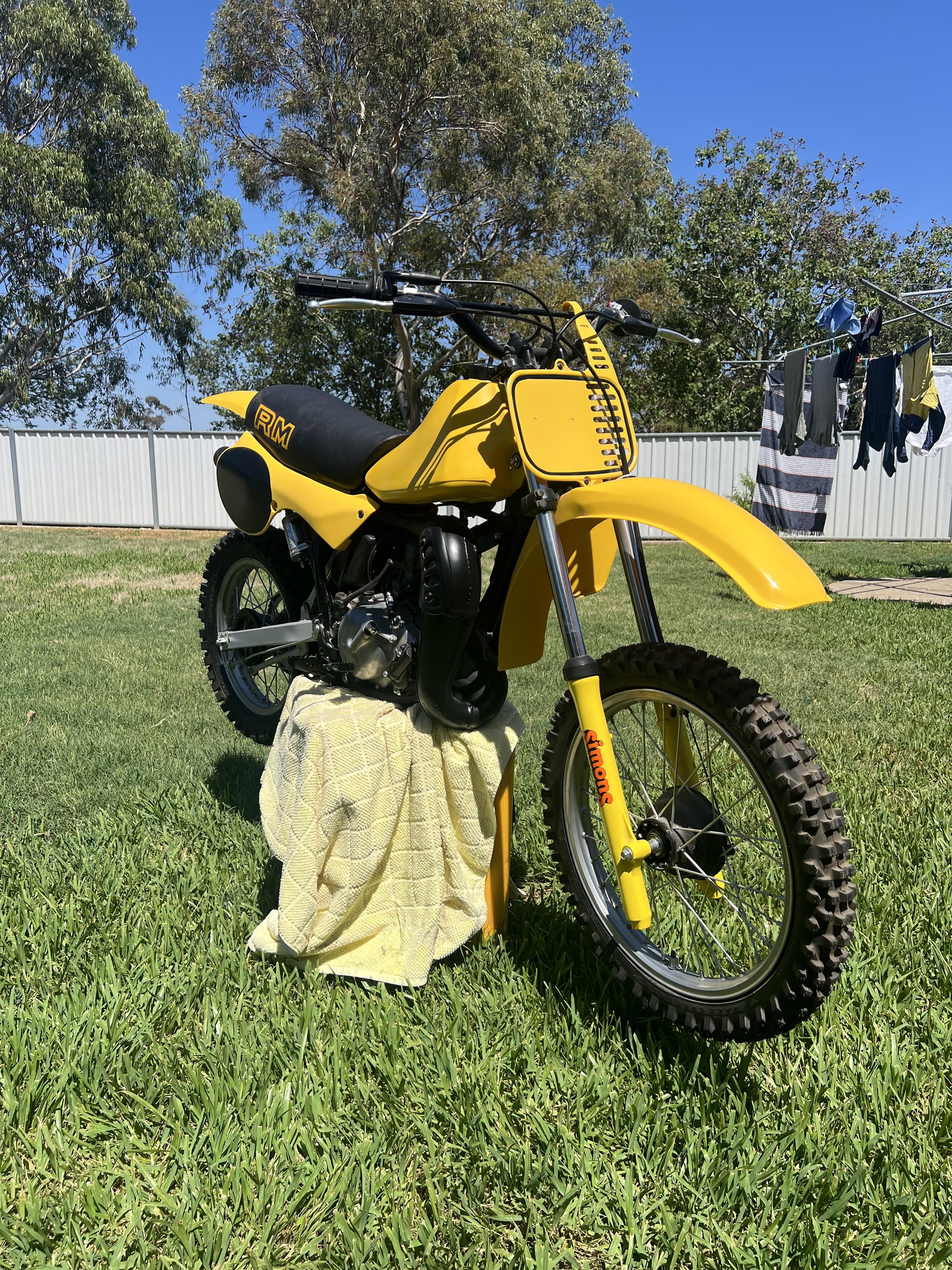 1983 SUZUKI RM80 MOTOCROSS
