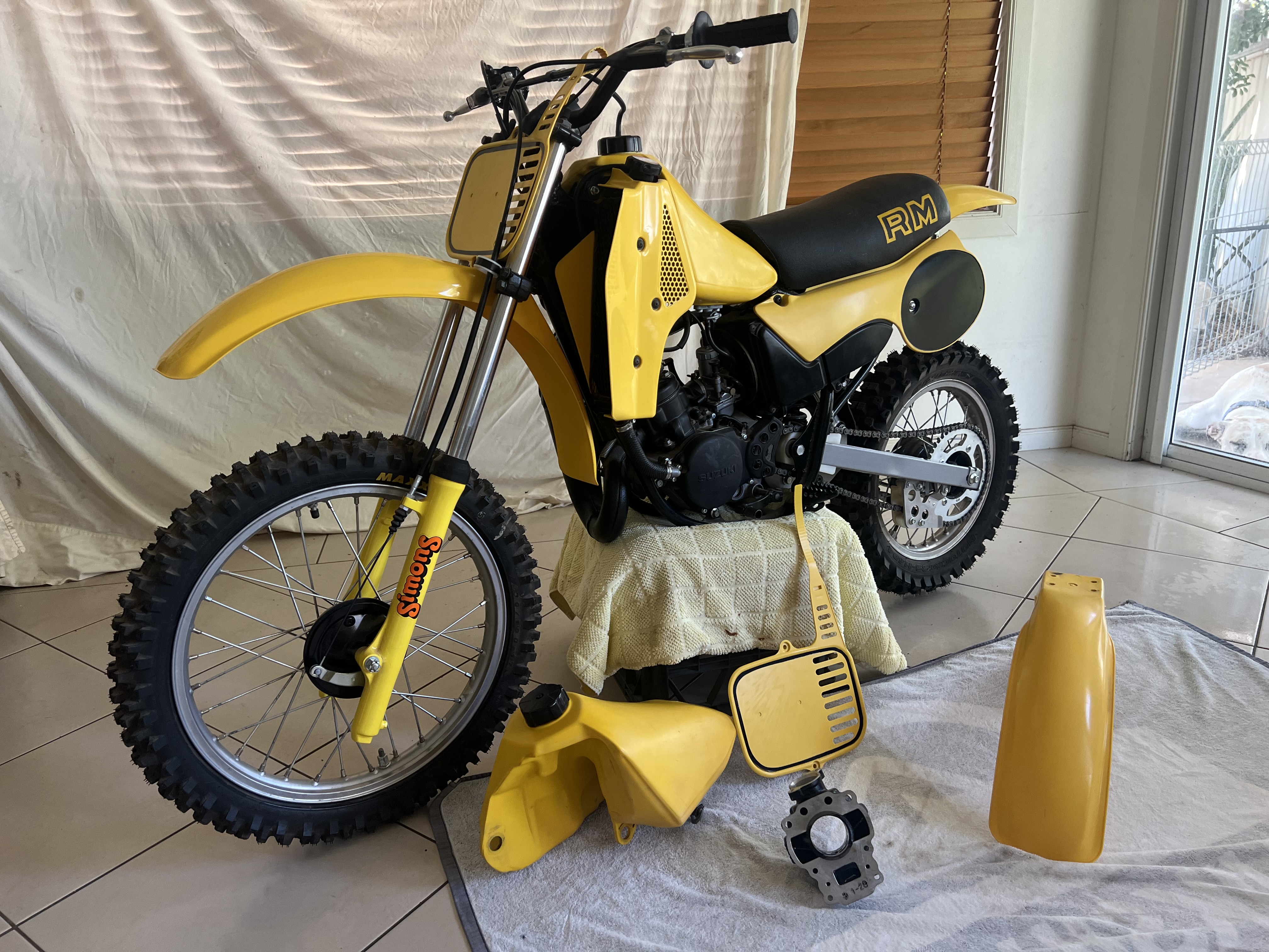 1983 SUZUKI RM80 MOTOCROSS