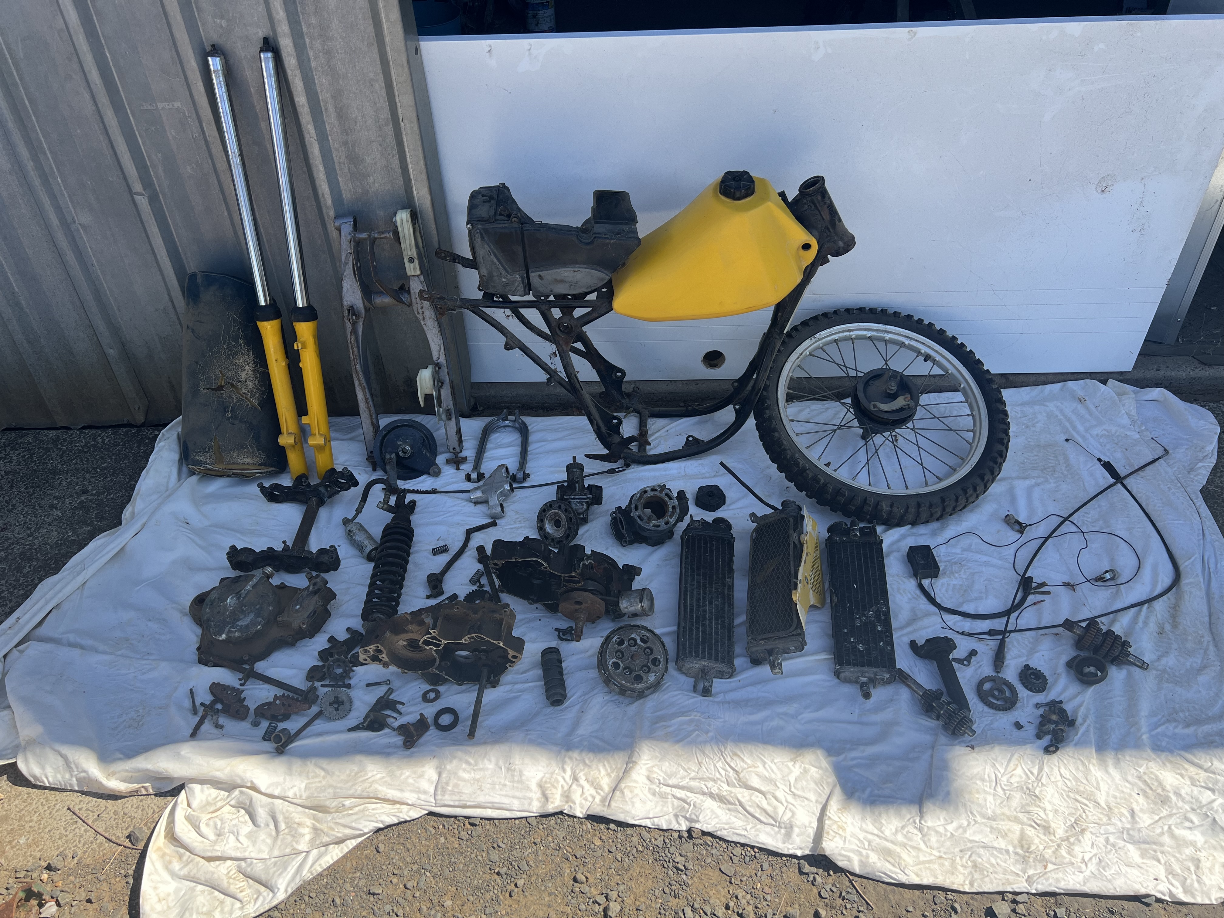 1983 SUZUKI RM80 MOTOCROSS
