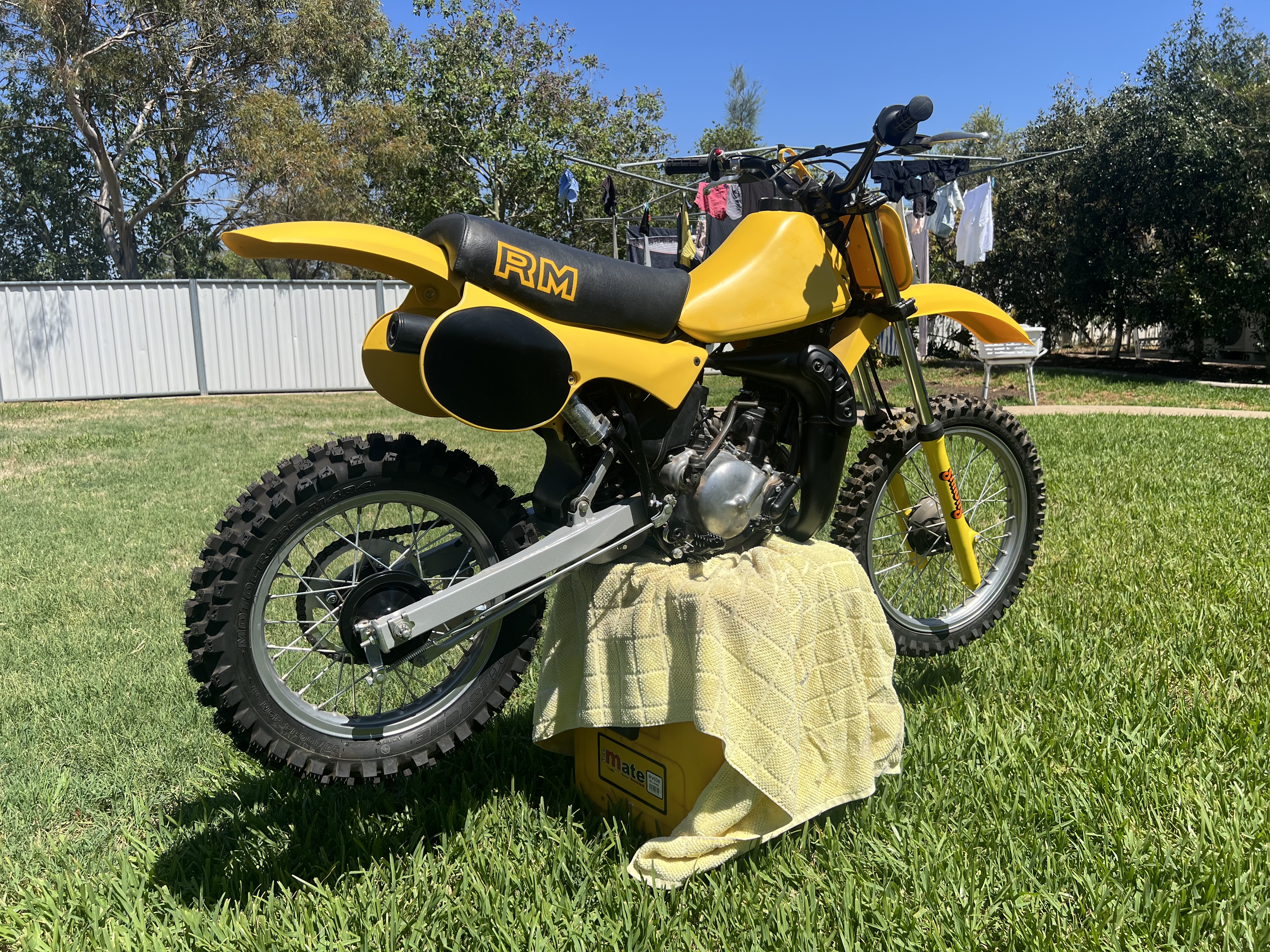 1983 SUZUKI RM80 MOTOCROSS