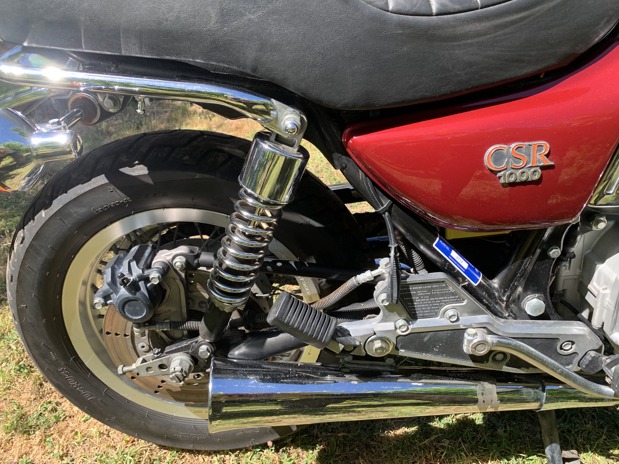 1980 KAWASAKI KZ1000 M2 CRUISER