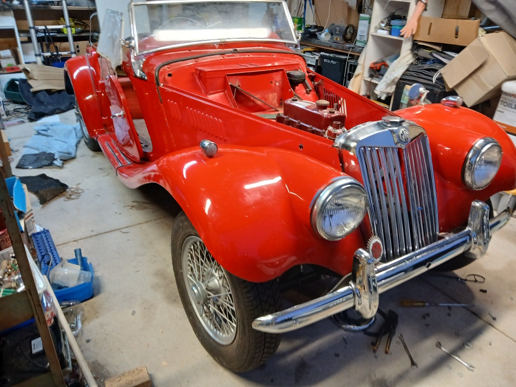 1954 MG TF ROADSTER