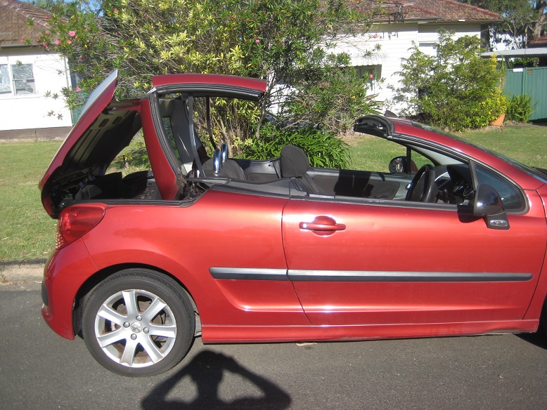 2007 PEUGEOT 206 CABRIOLET