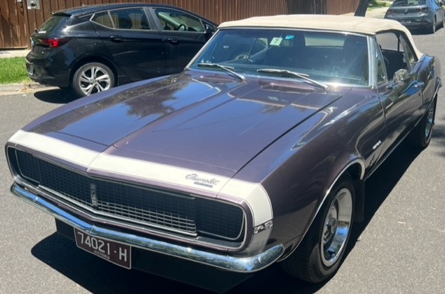 1967 CHEVROLET CAMARO RS CONVERTIBLE