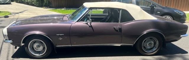 1967 CHEVROLET CAMARO RS CONVERTIBLE