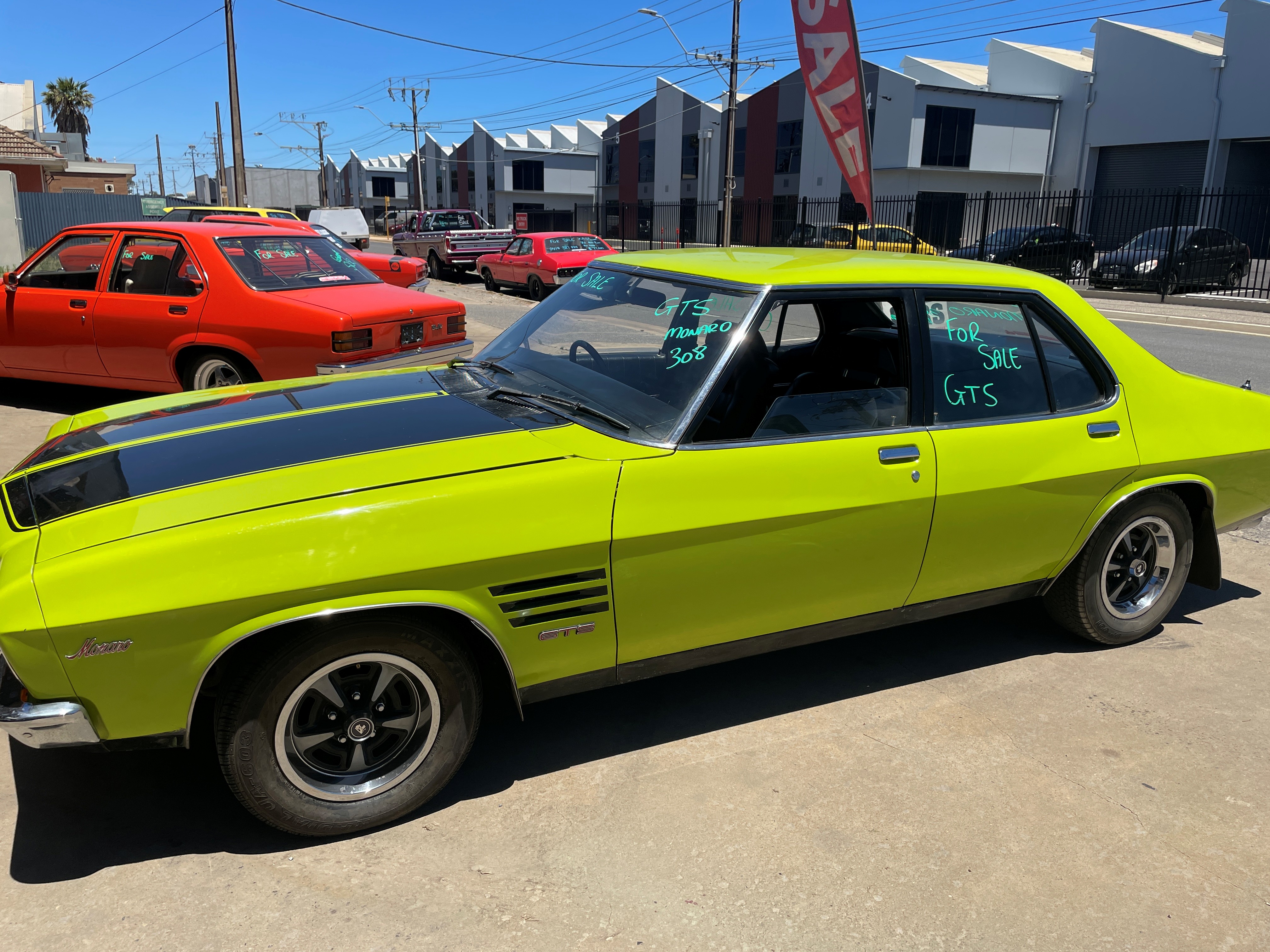 1974 HOLDEN MONARO HQ GTS 4 SP MANUAL 4D SEDAN