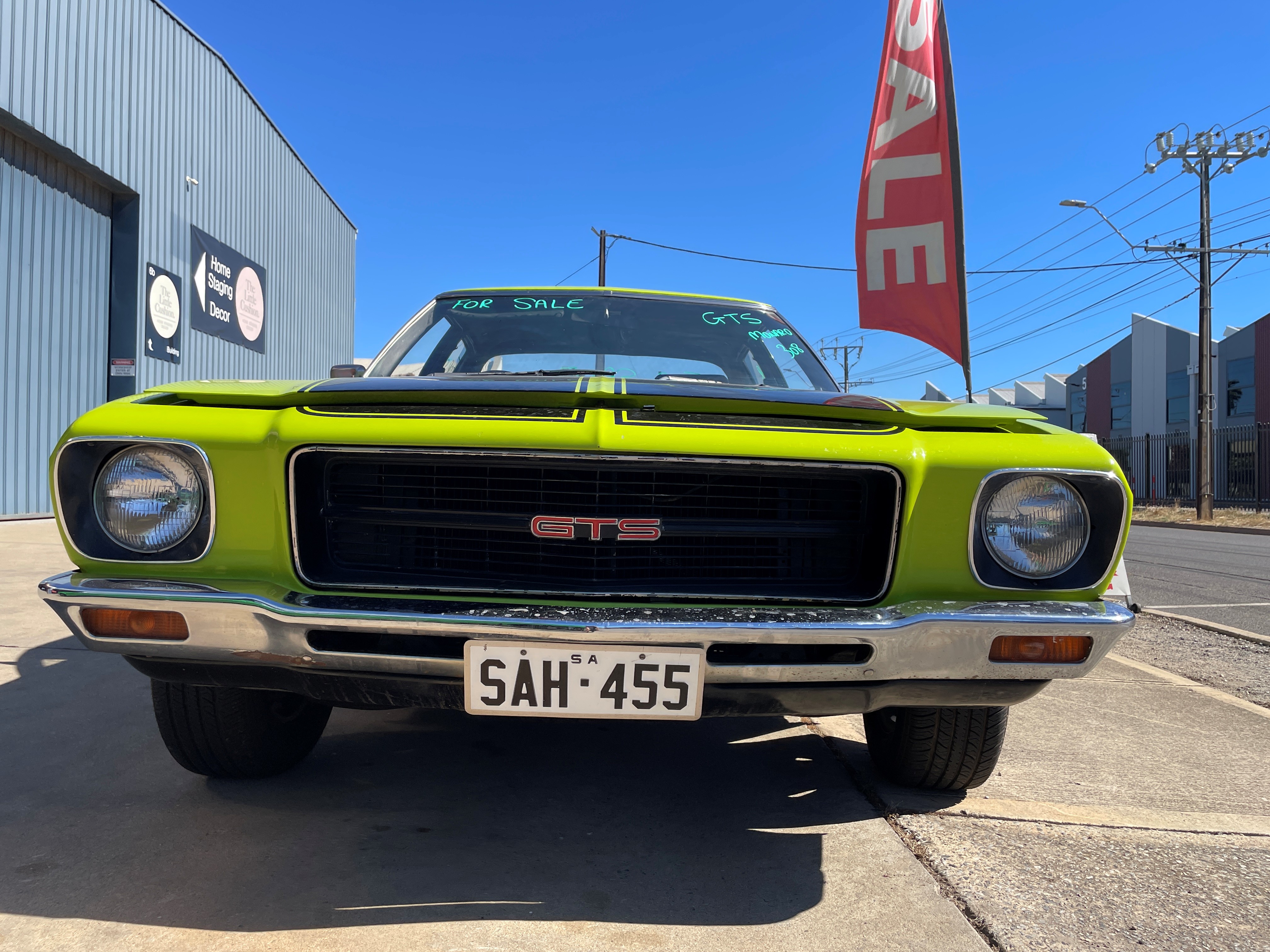 1974 HOLDEN MONARO HQ GTS 4 SP MANUAL 4D SEDAN