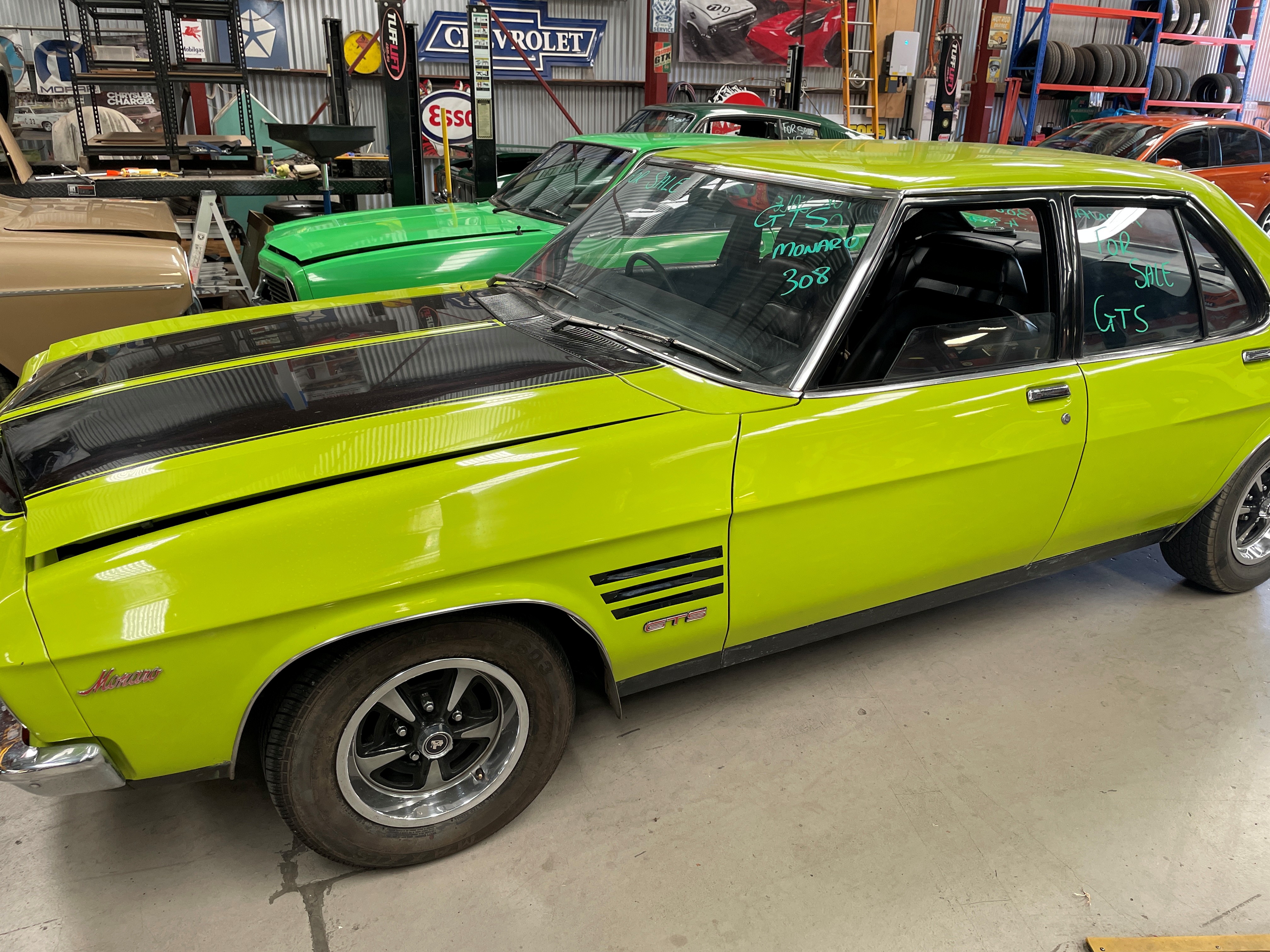 1974 HOLDEN MONARO HQ GTS 4 SP MANUAL 4D SEDAN