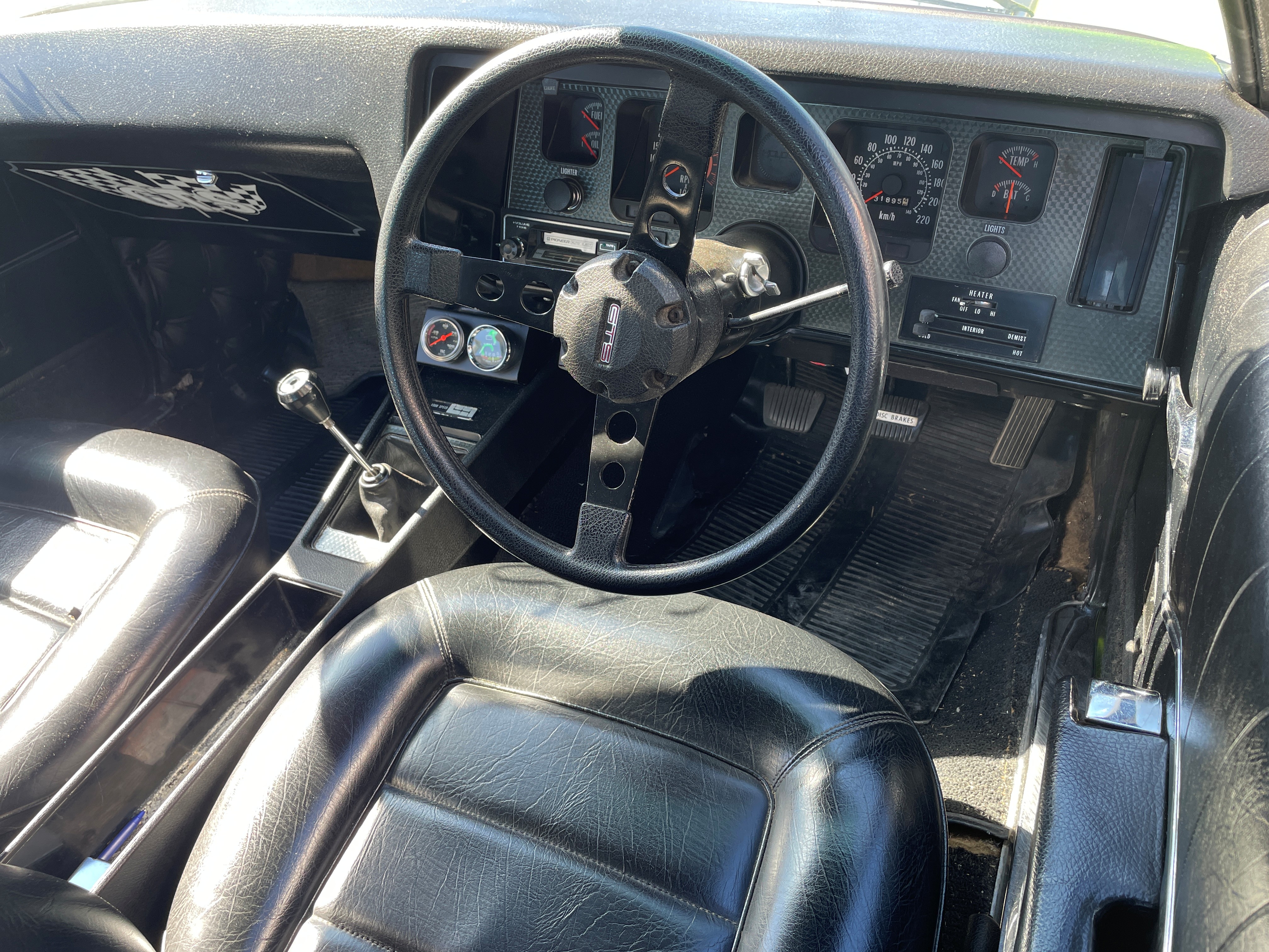 1974 HOLDEN MONARO HQ GTS 4 SP MANUAL 4D SEDAN
