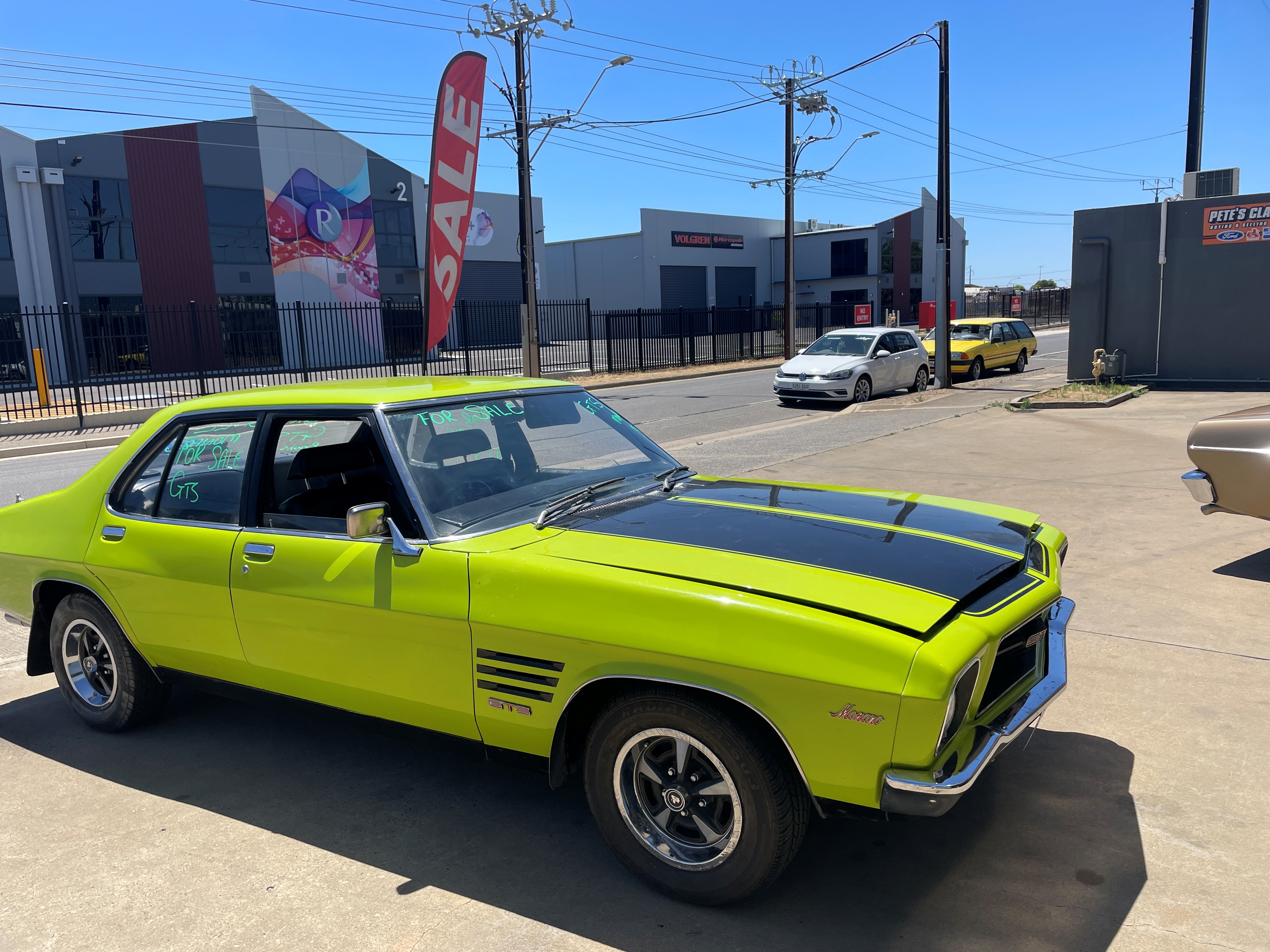 1974 HOLDEN MONARO HQ GTS 4 SP MANUAL 4D SEDAN