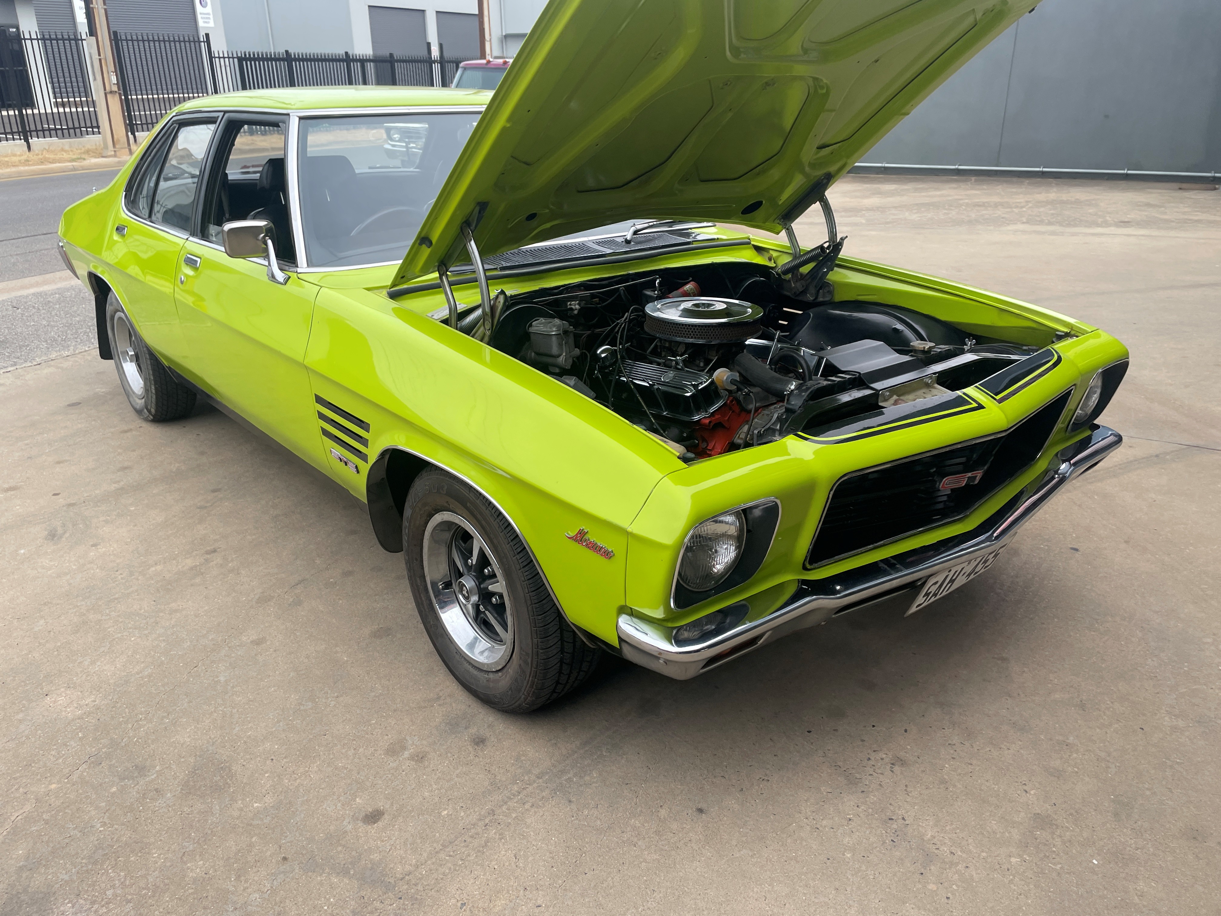 1974 HOLDEN MONARO HQ GTS 4 SP MANUAL 4D SEDAN