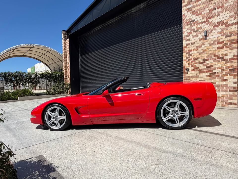 1998 CHEVROLET CORVETTE C5 MANAL CONVERTIBLE