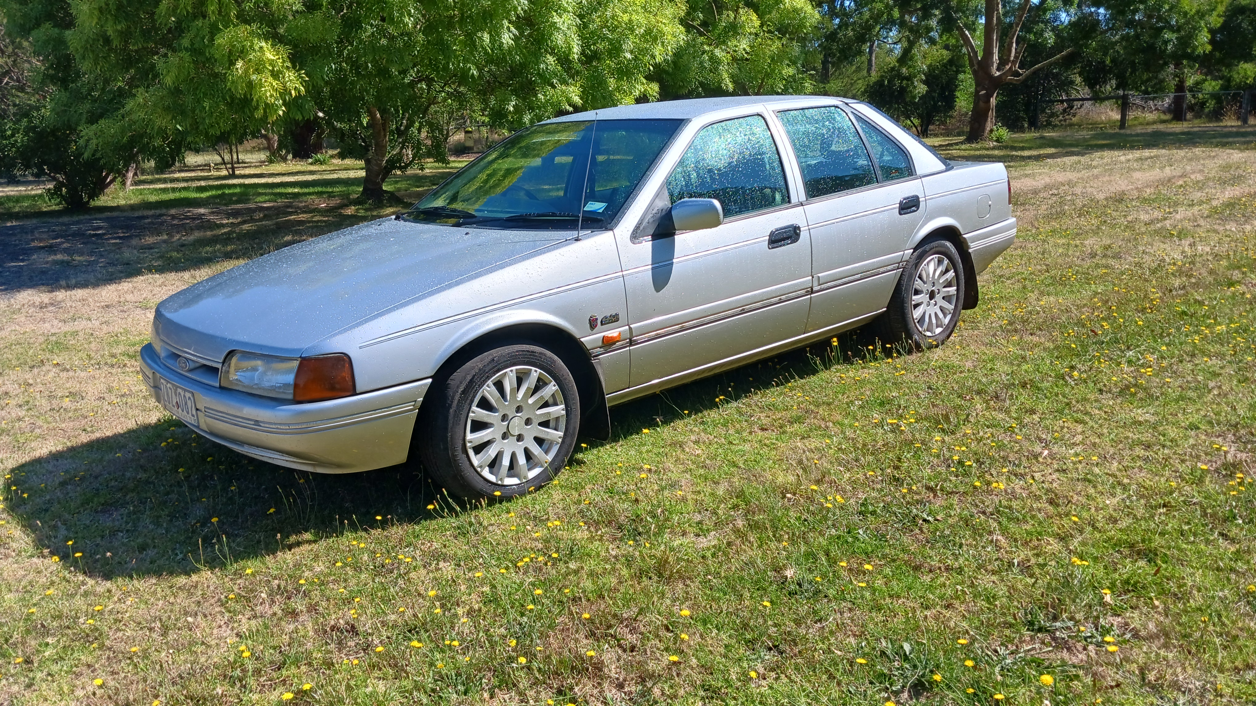 1992 FORD FAIRMONT EB GHIA 4 SP AUTOMATIC 4D SEDAN