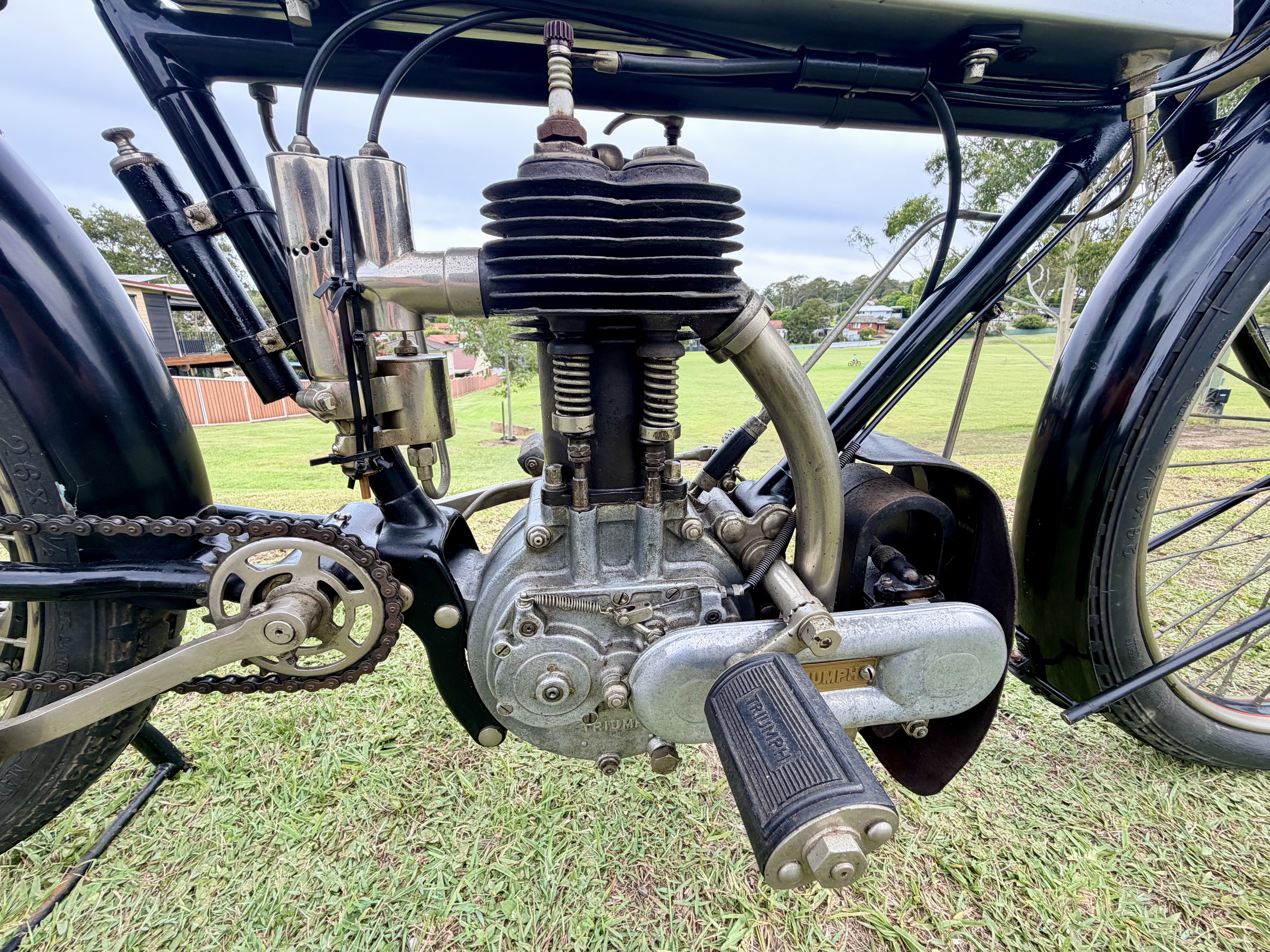 1912 TRIUMPH ROADSTER VETERAN/VINTAGE MOTORCYCLE