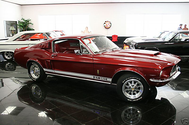 FORD MUSTANG 1967-68 BONNET SHORT SHELBY STYLE