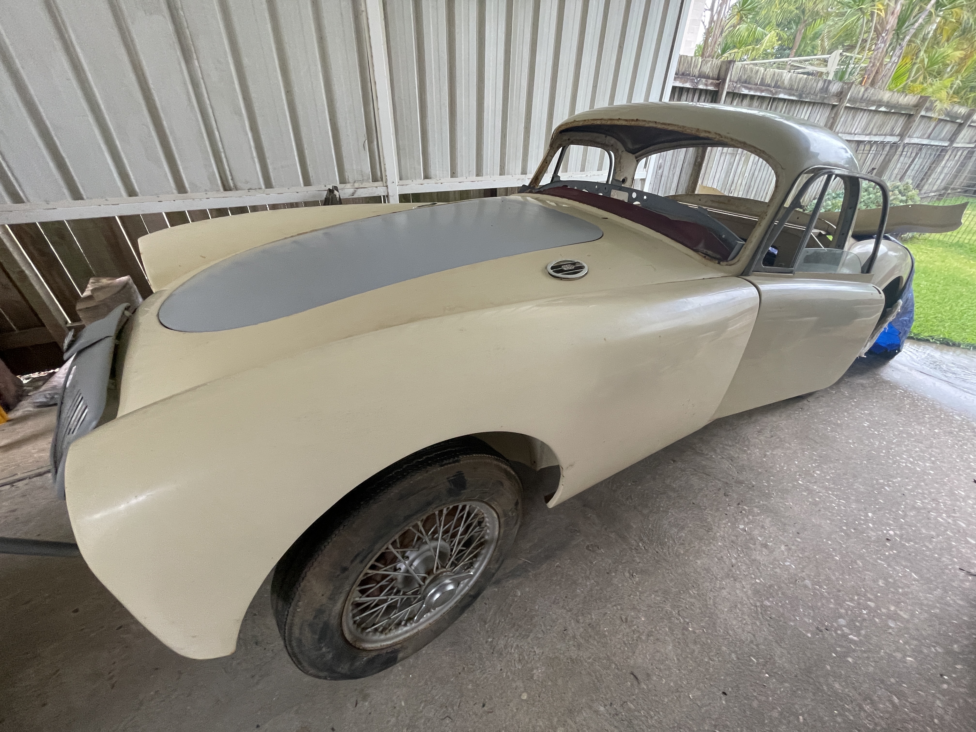 1959 MG MGA COUPE PROJECT