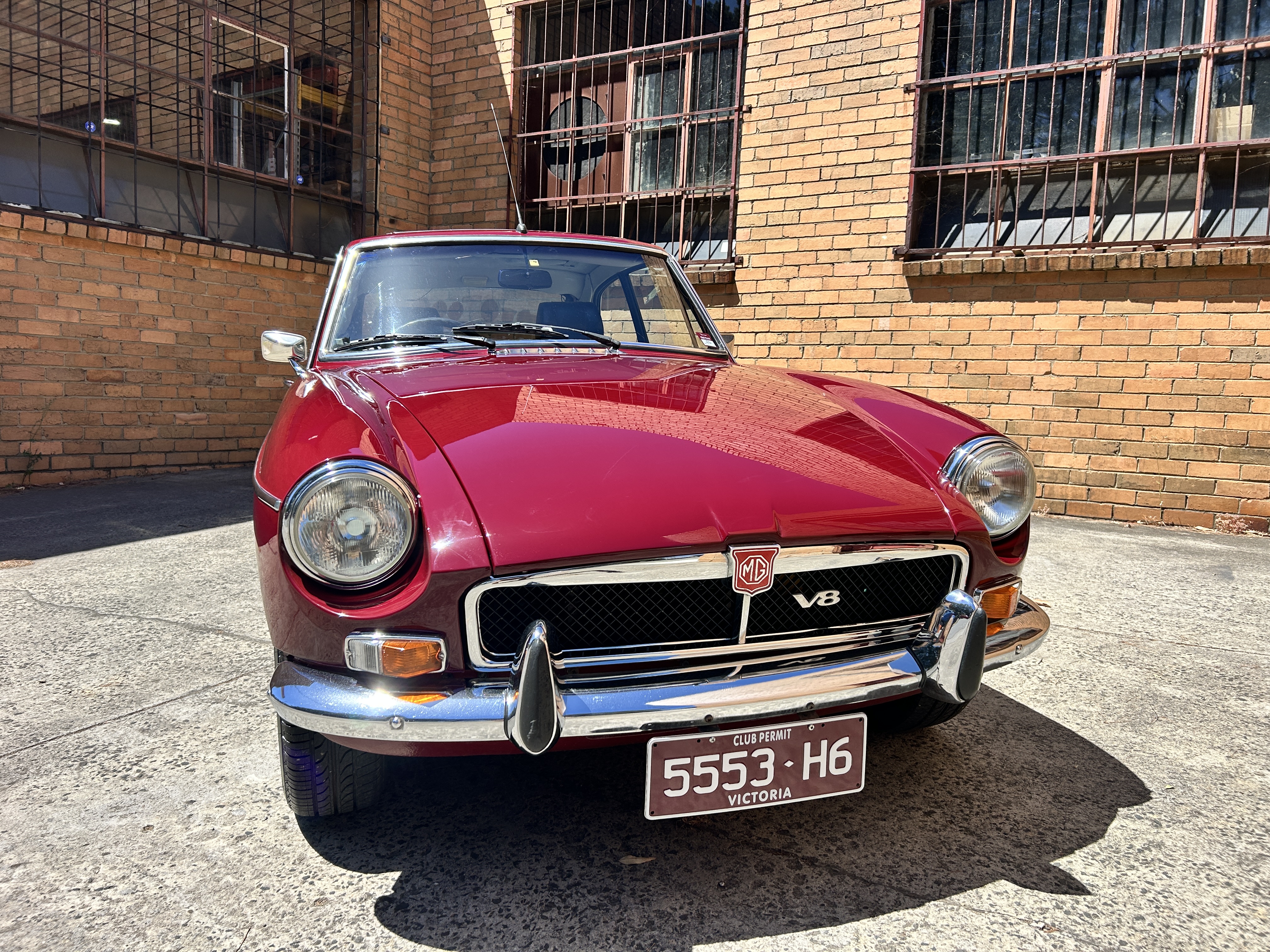 1973 MG MGB GT 4 SPD OVERDRIVE COUPE 