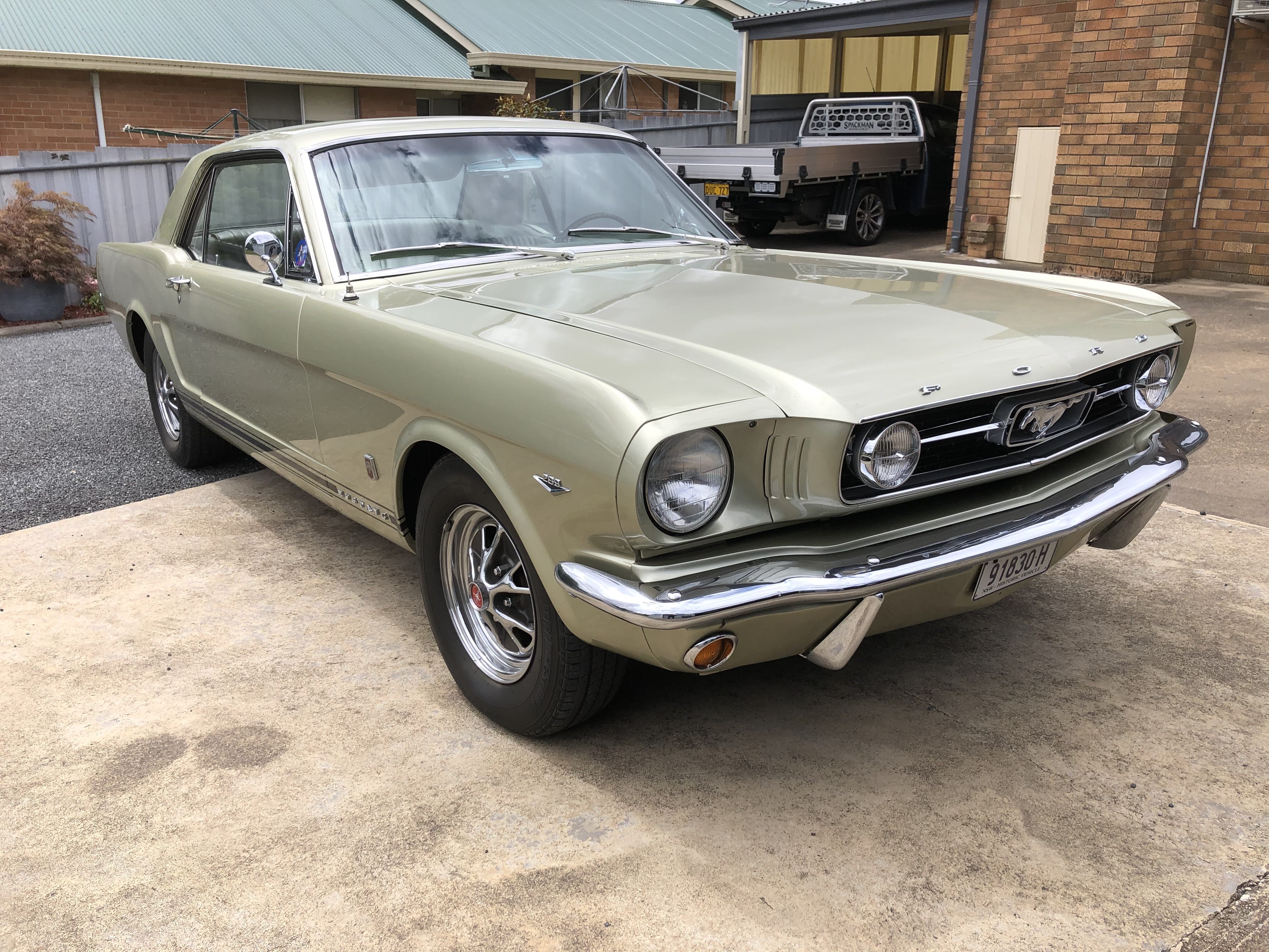 1966 FORD MUSTANG GT COUPE