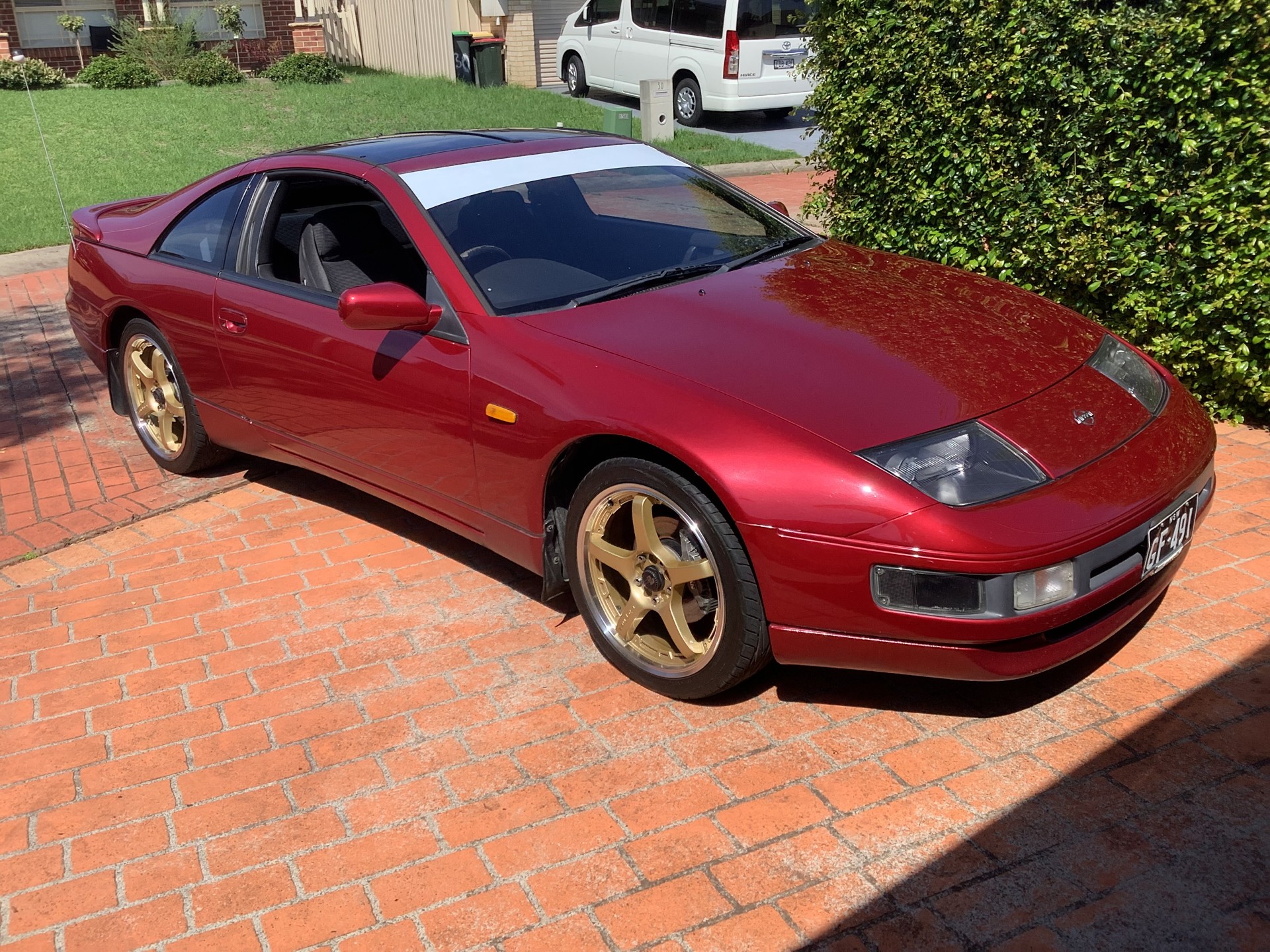 1992 NISSAN 300 ZX TARGA 5 SP MANUAL 2D COUPE 