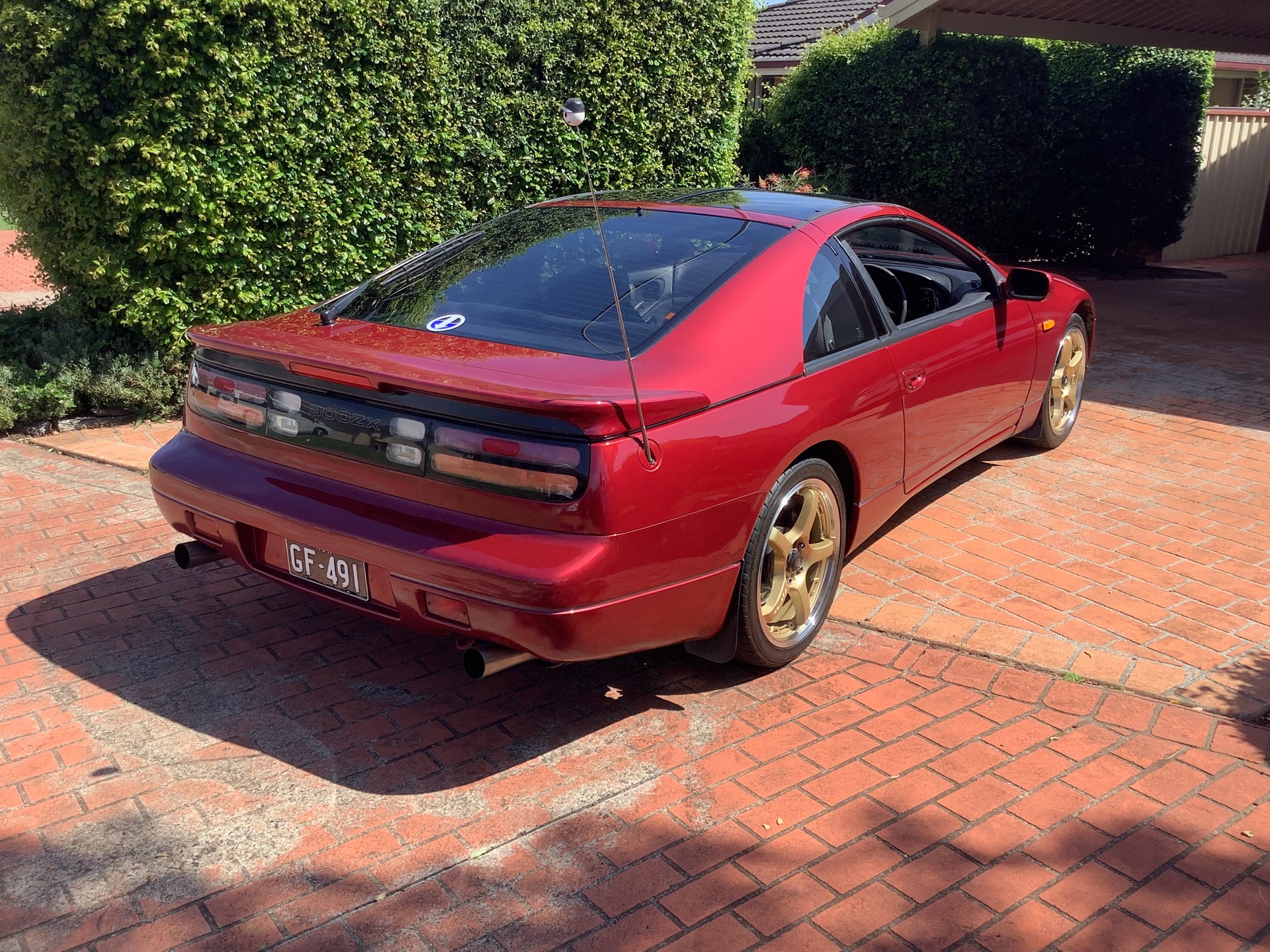 1992 NISSAN 300 ZX TARGA 5 SP MANUAL 2D COUPE 