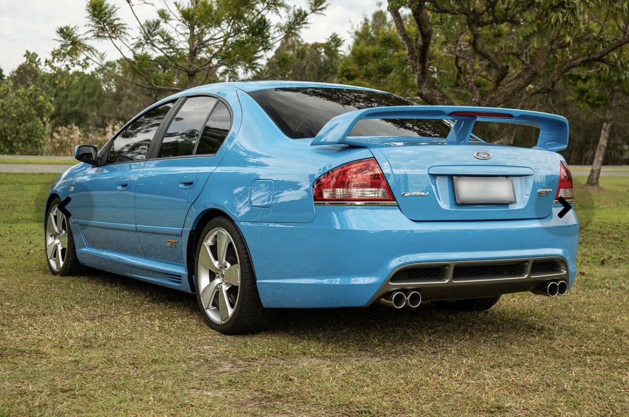 2006 FORD FPV BF GT 6 SP MANUAL 4D SEDAN