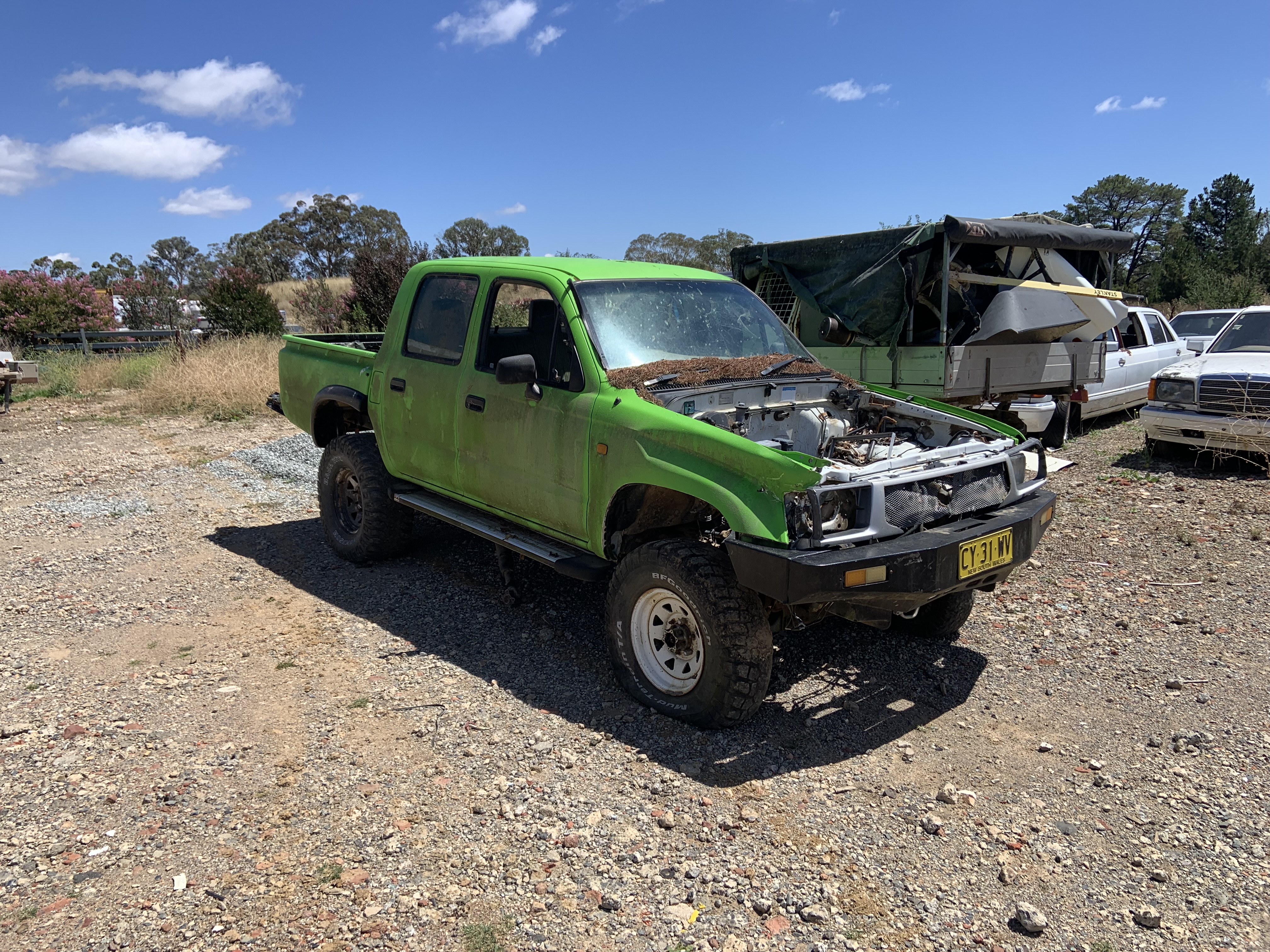2000 TOYOTA HILUX 4X4 DUAL CAB