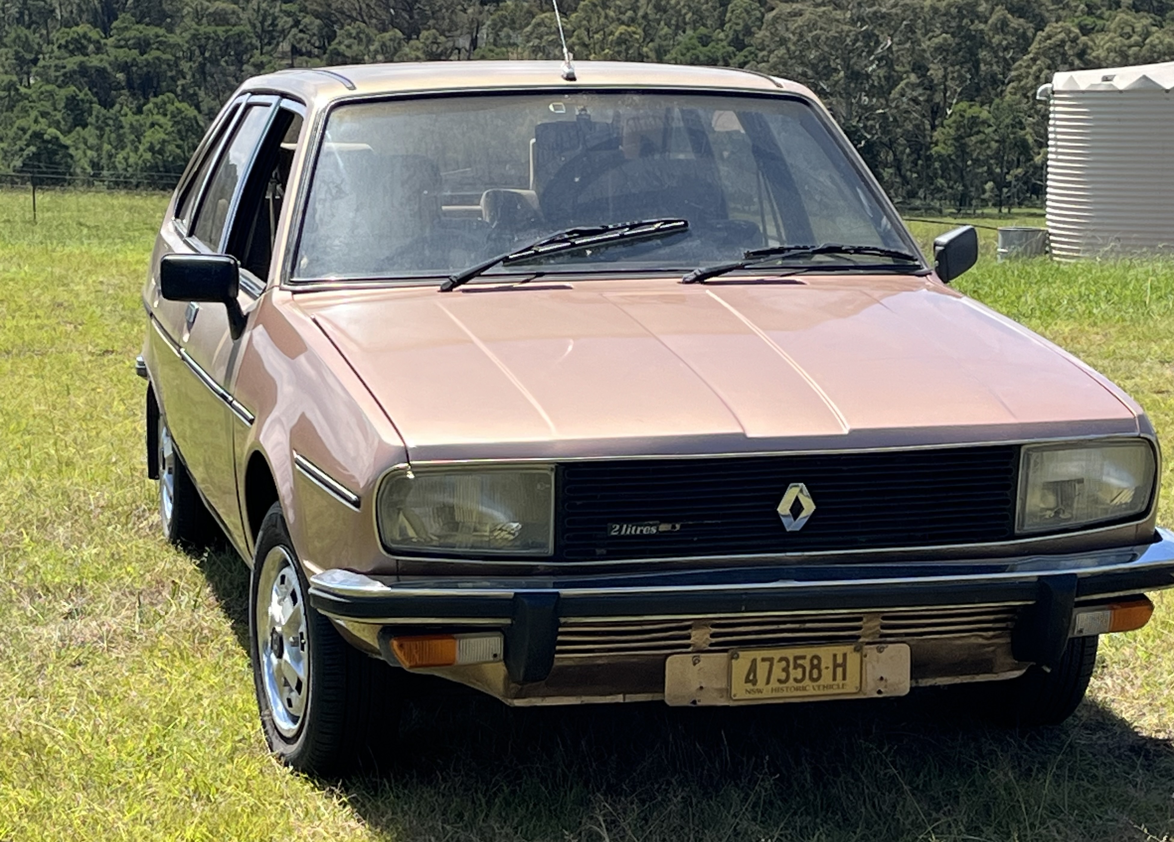 1982 RENAULT 20 TS 5 SP MANUAL 4D HATCHBACK 