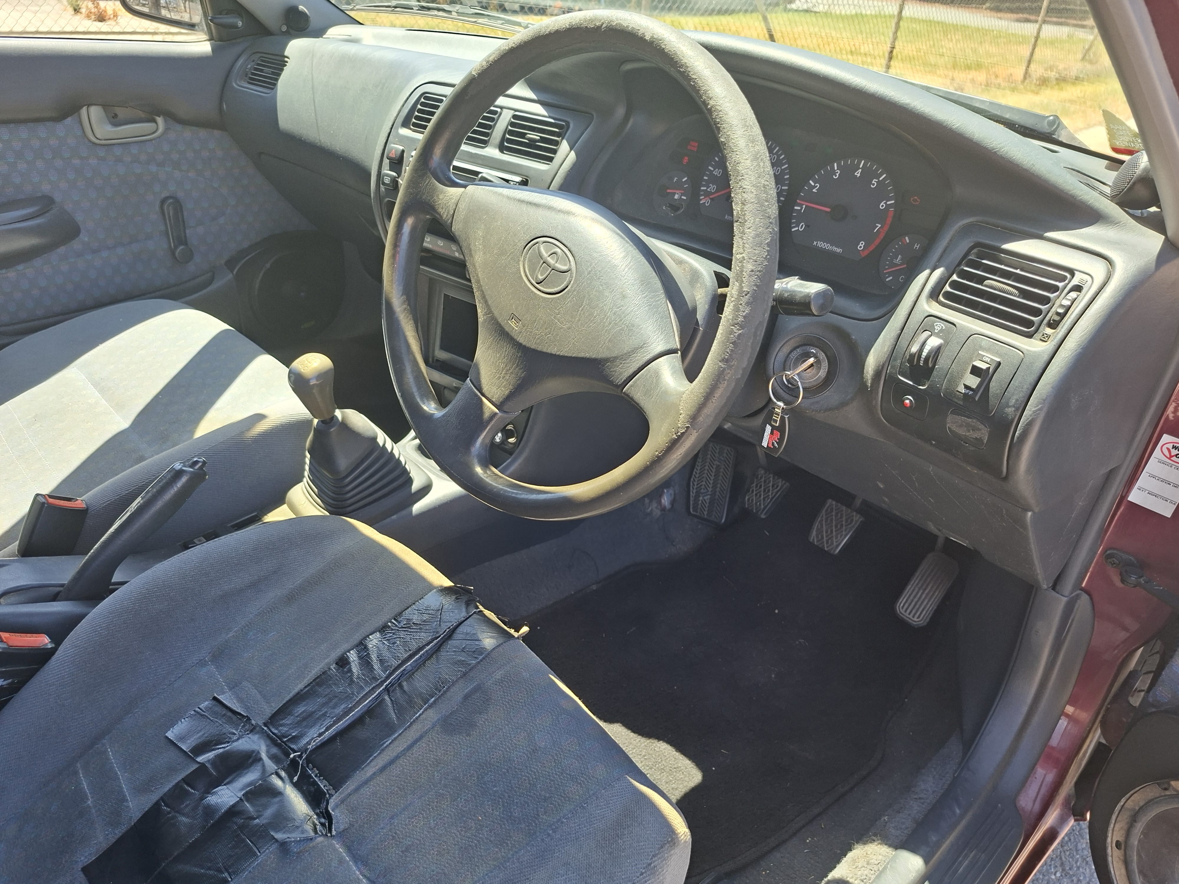 1998 TOYOTA COROLLA AE101R CSi SECA 5 SP MANUAL 5D LIFTBACK