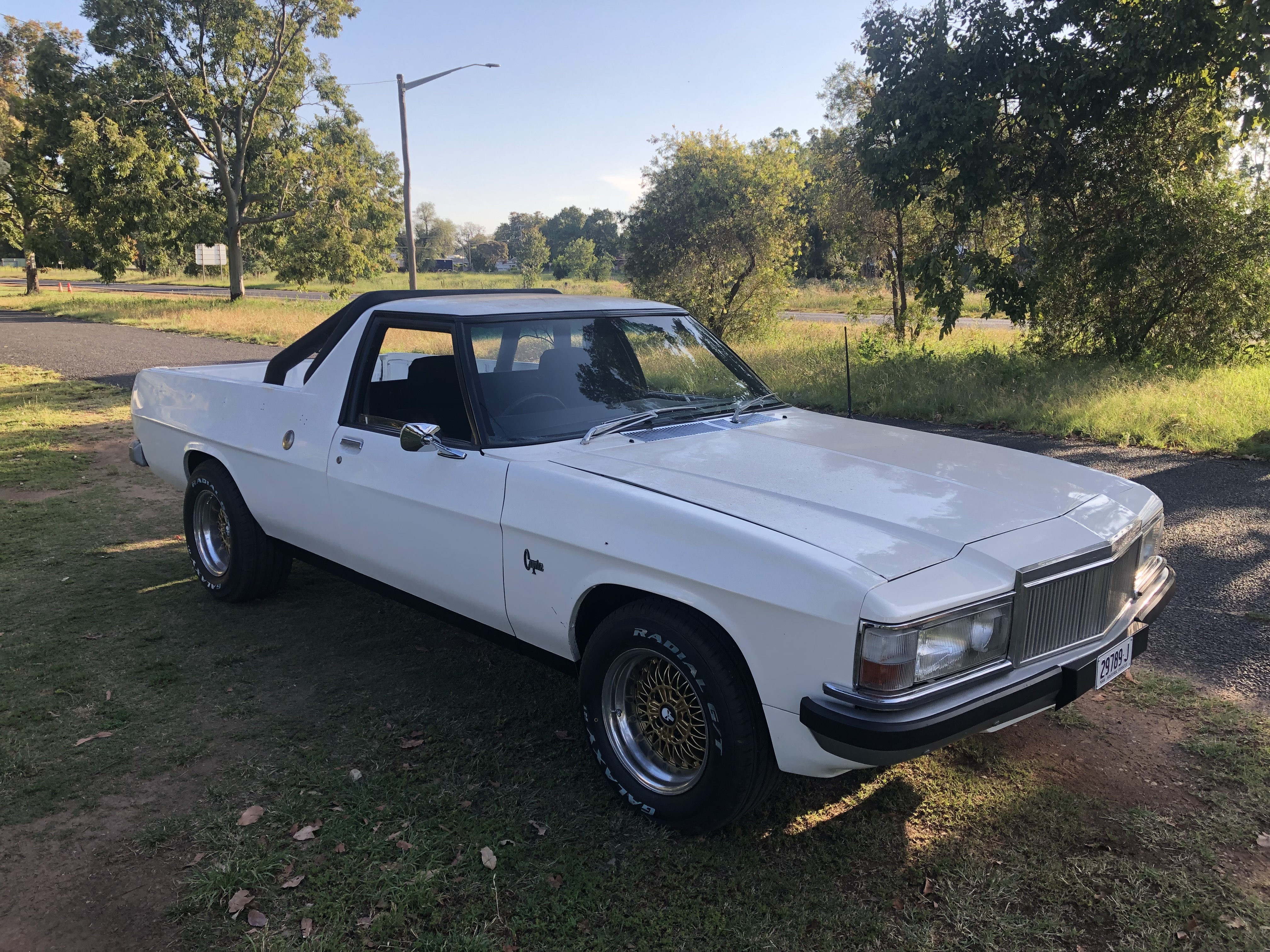 1982 HOLDEN WB 3 SP MANUAL UTILITY
