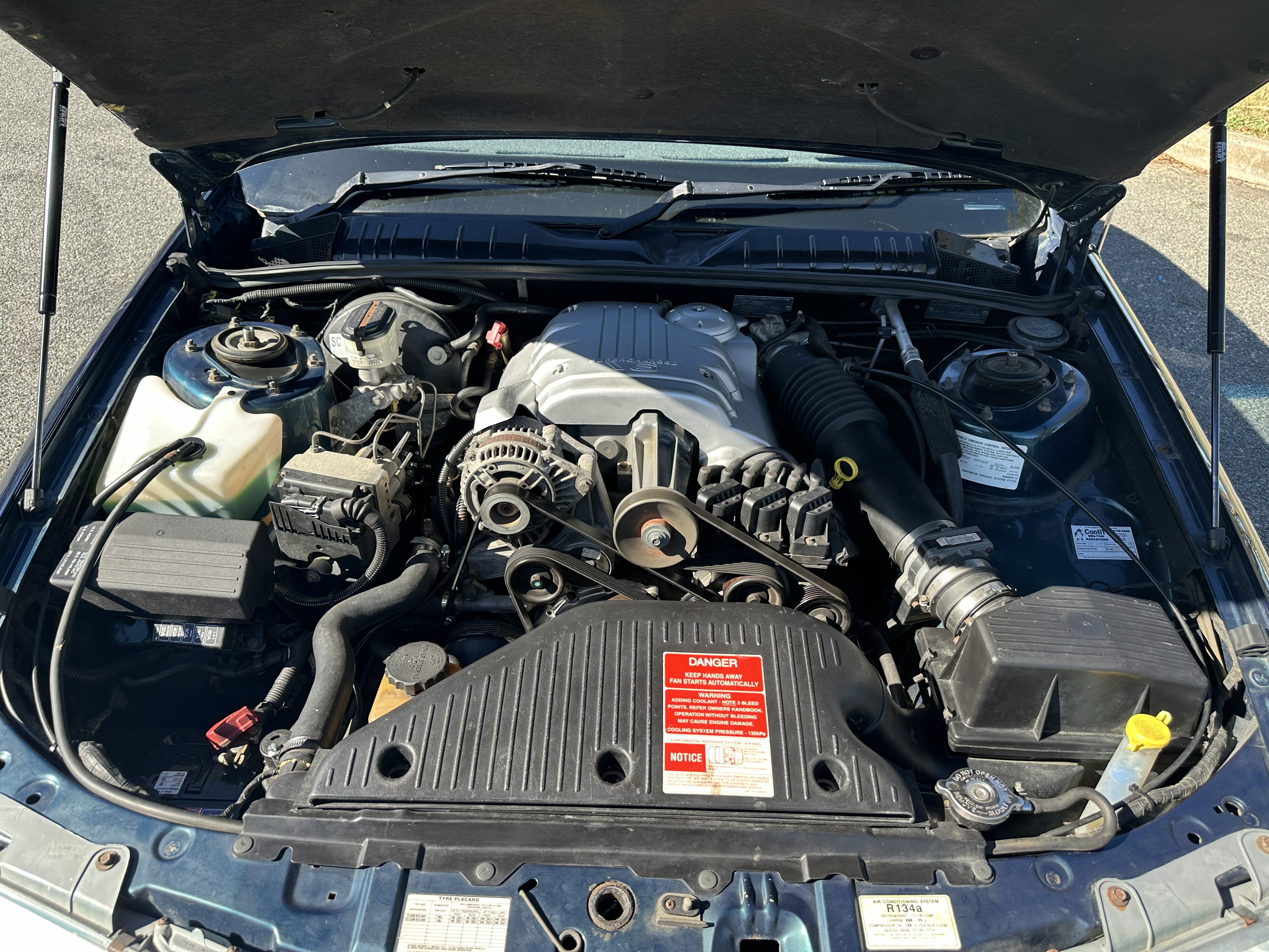 1997 HOLDEN CALAIS VSII 4 SP AUTOMATIC 4D SEDAN