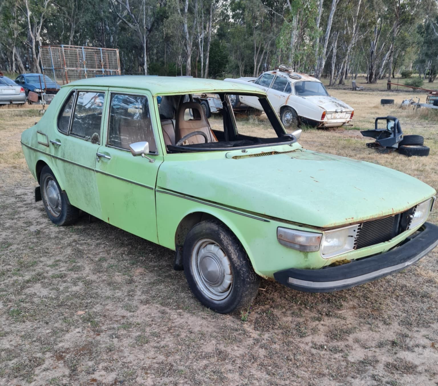 1974 SAAB 99 3 SP AUTOMATIC 4D SEDAN