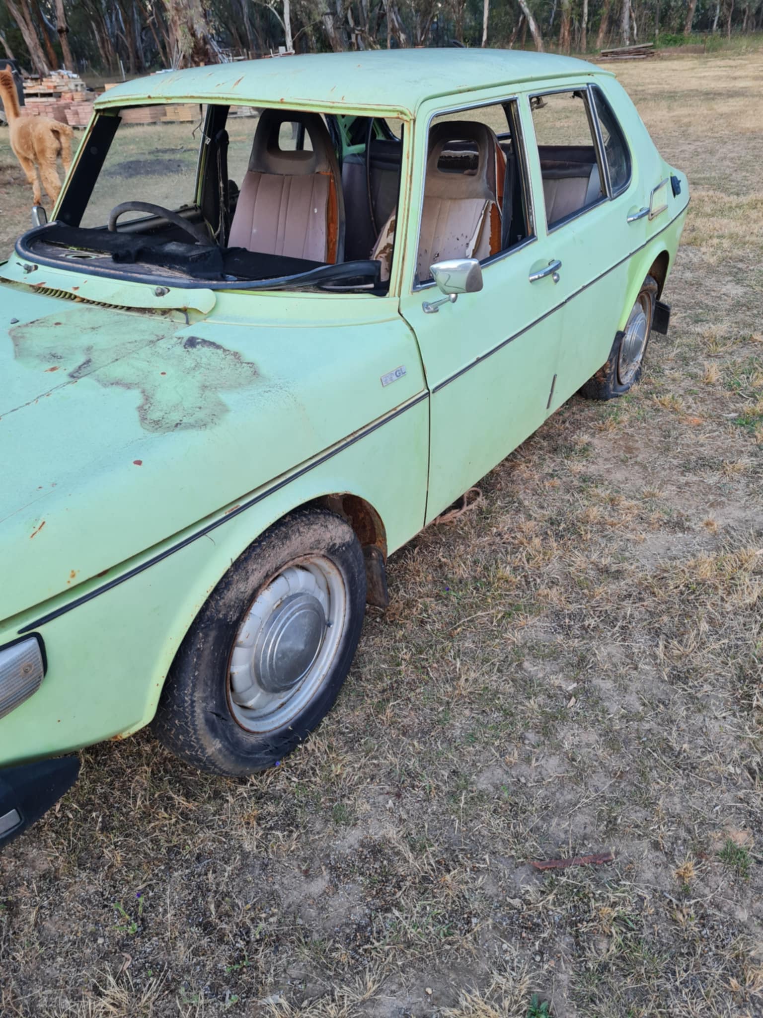 1974 SAAB 99 3 SP AUTOMATIC 4D SEDAN