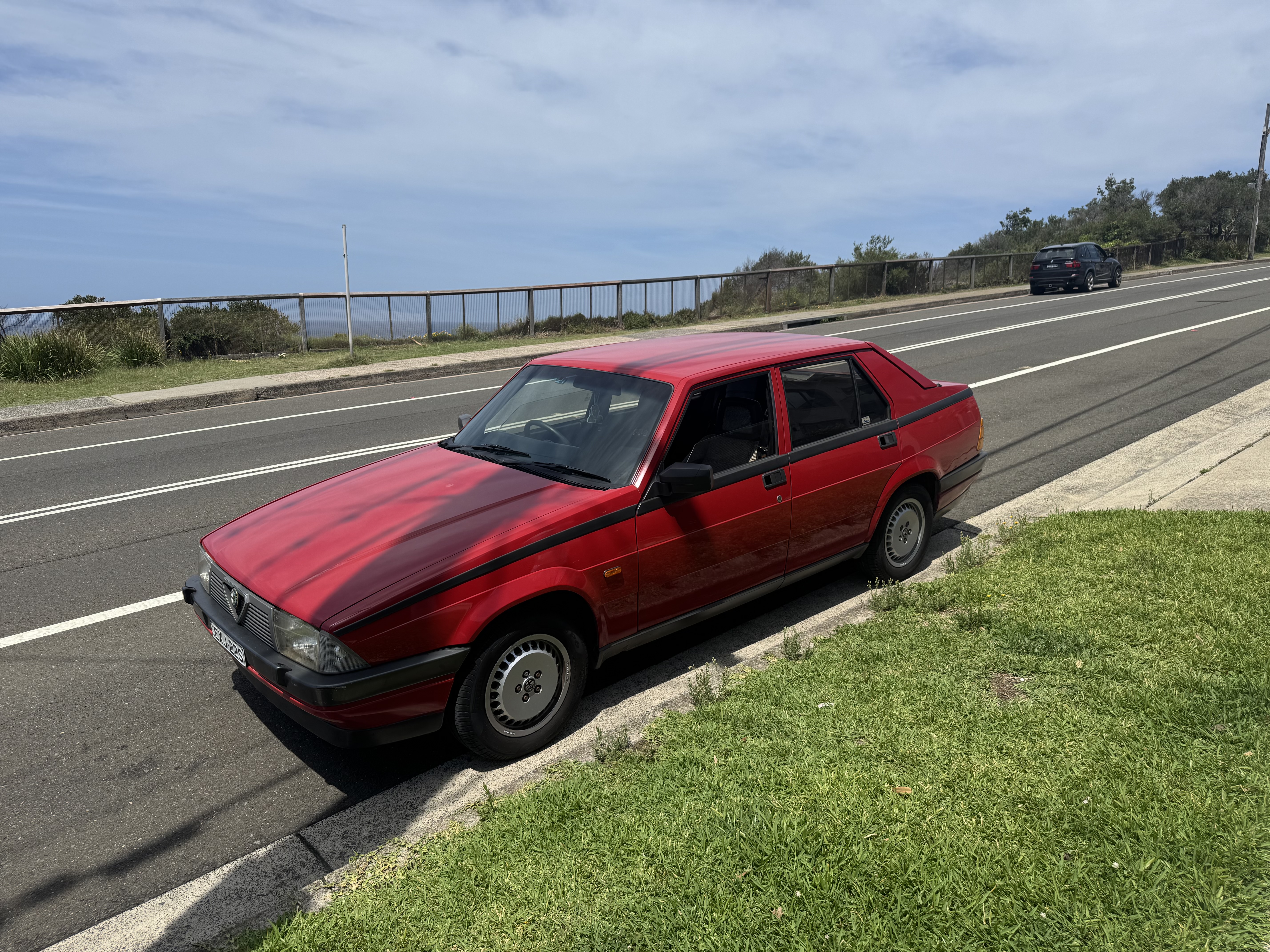 1987 ALFA ROMEO 75 2.5 5 SP MANUAL 4D SEDAN