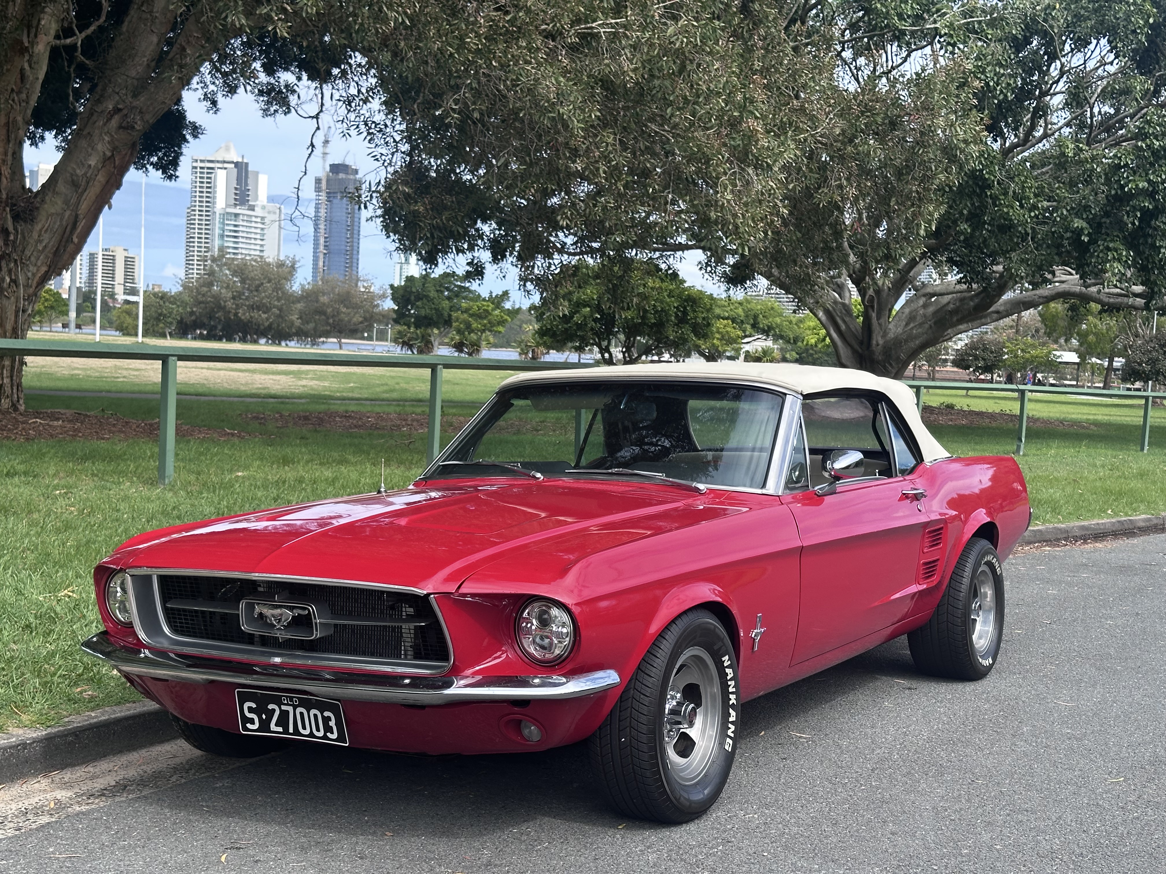1967 FORD MUSTANG AUTOMATIC CONVERTIBLE