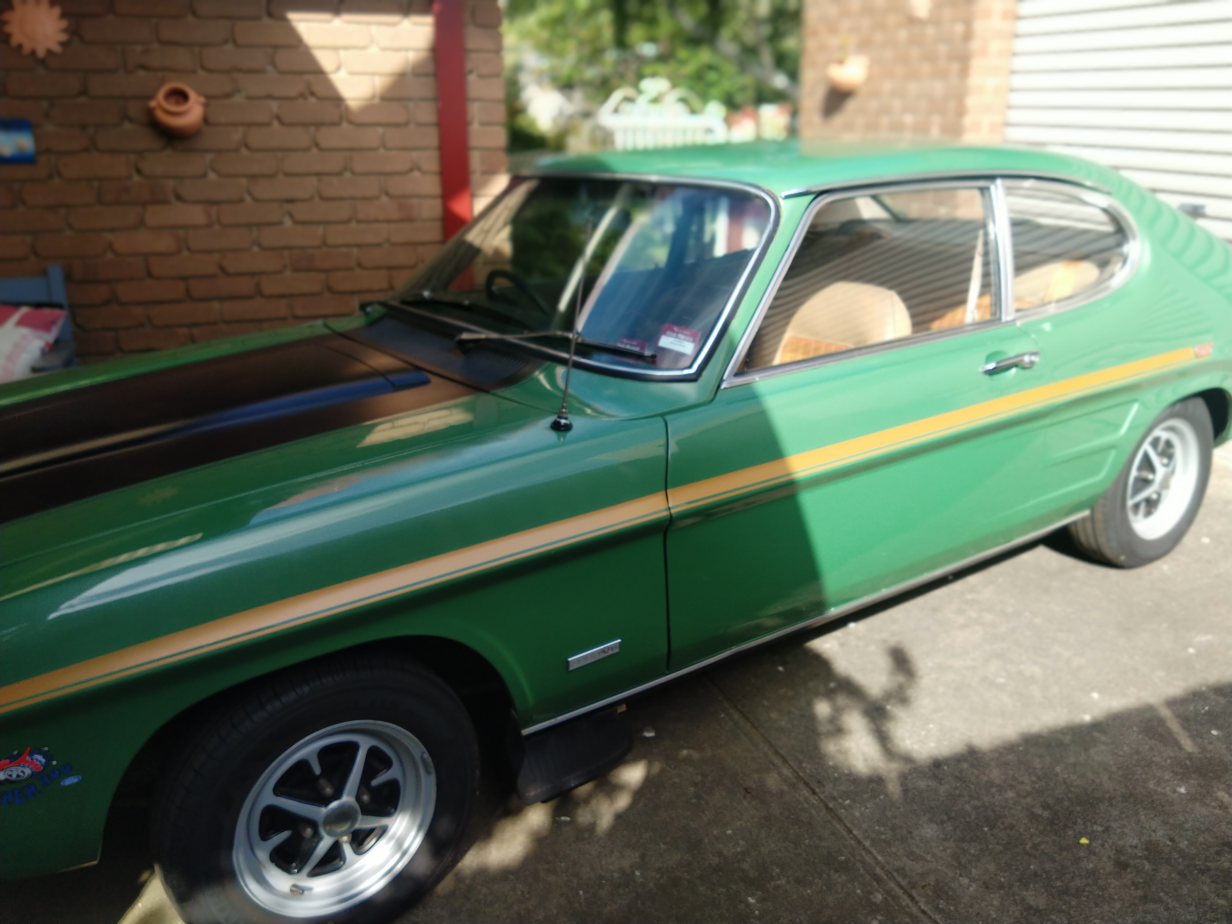 1970 FORD CAPRI GT 3000 4 SP MANUAL 2D SEDAN