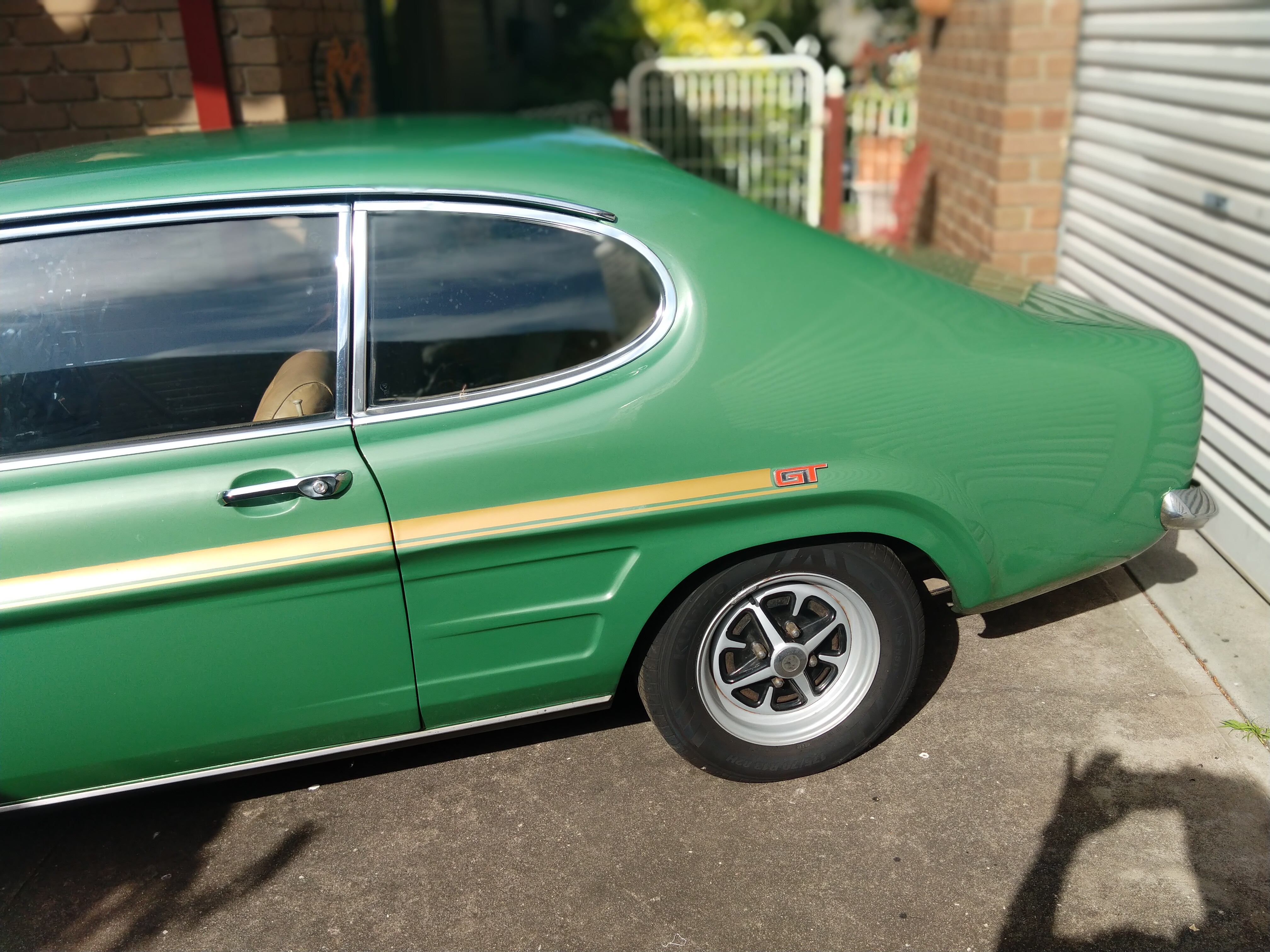 1970 FORD CAPRI GT 3000 4 SP MANUAL 2D SEDAN