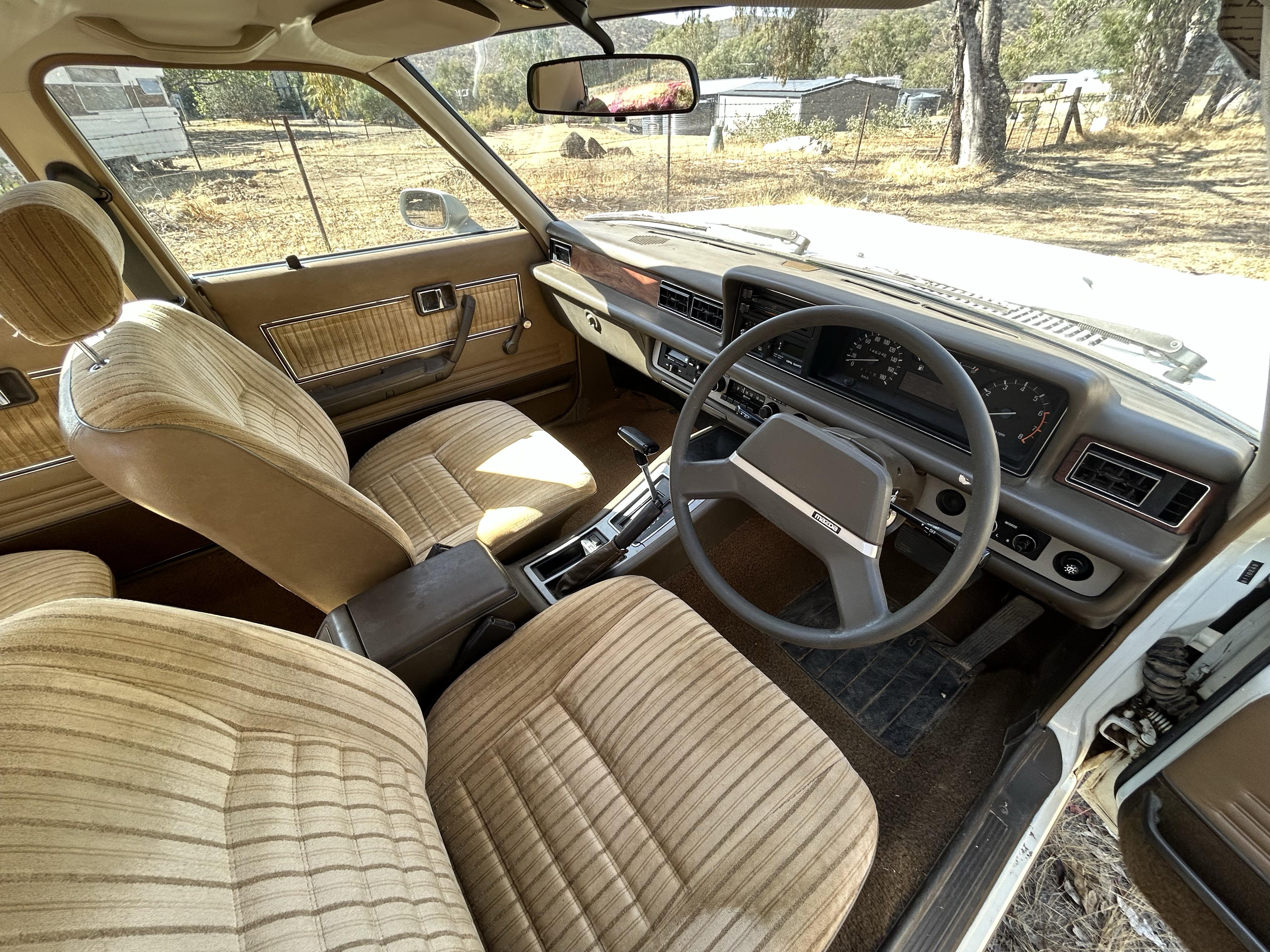 1981 MAZDA 929 L DELUXE 3 SP AUTOMATIC 4D SEDAN
